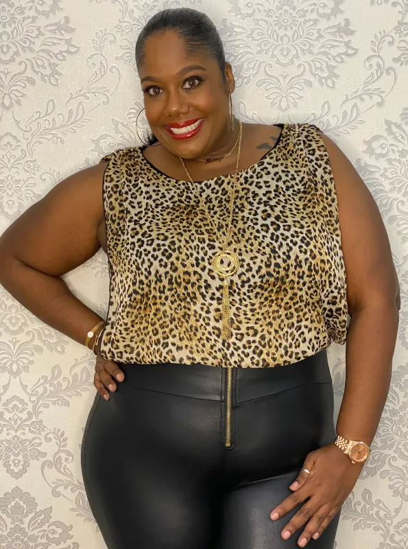 THE "CHEETAH" TOP sold by 24/7 Denim