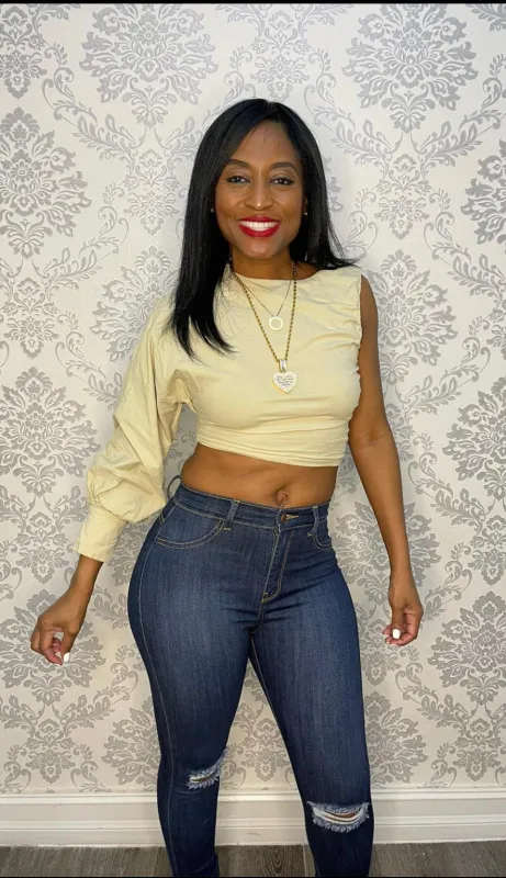 "SHOULDERS " BLOUSE sold by 24/7 Denim