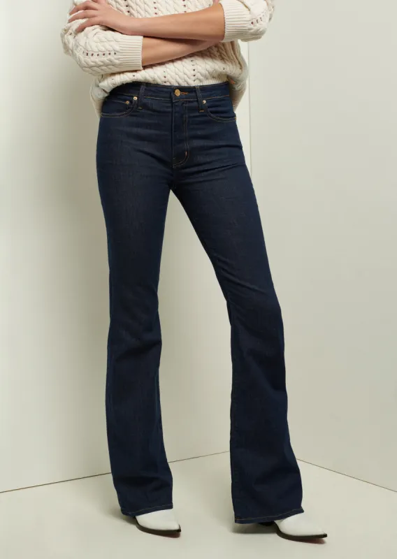 Harlow High Rise Flare Jeans - Park Rinse sold by Derek Lam