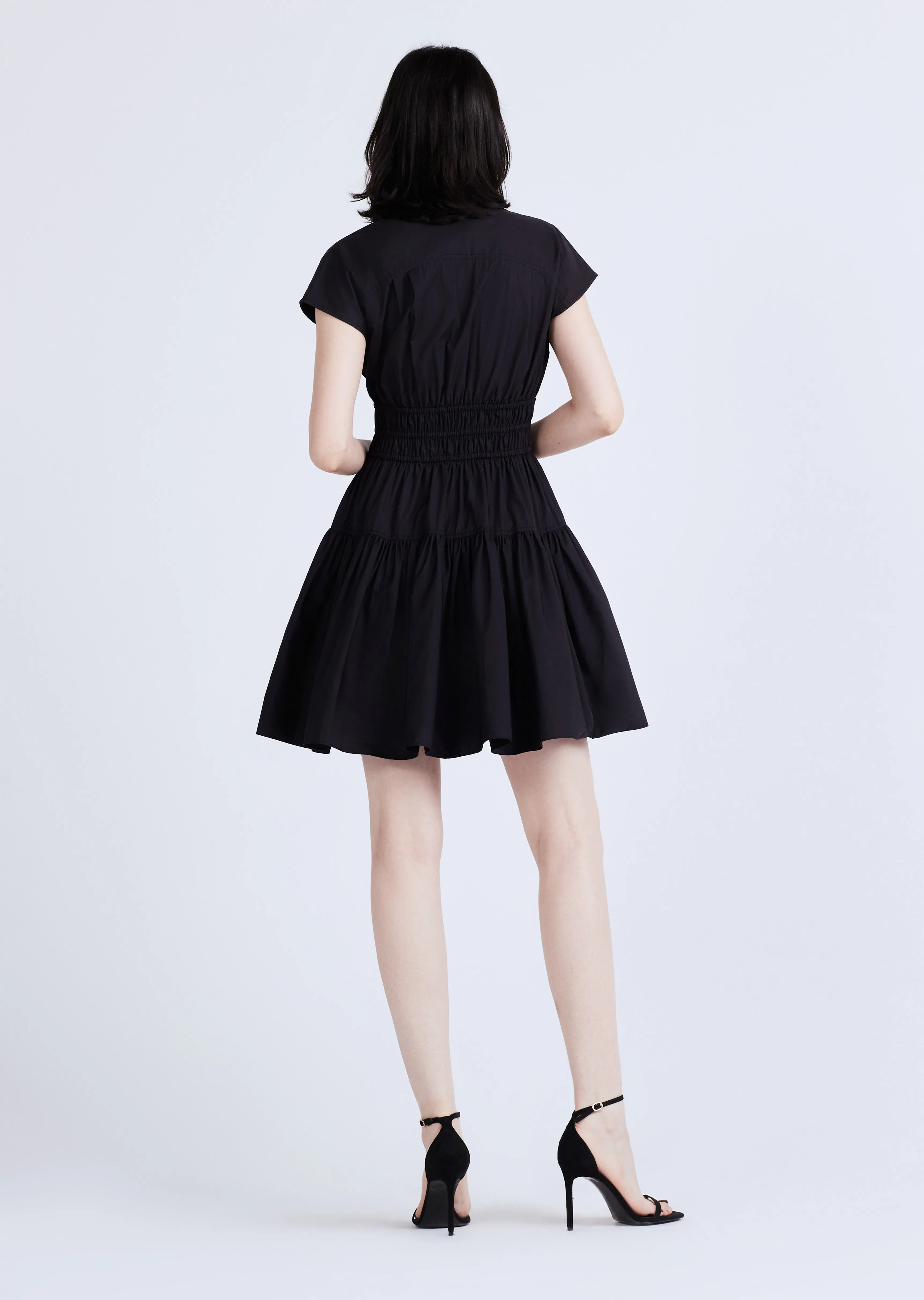 Tora V-Neck Dress - Black sold by Derek Lam product image thumbnail 5