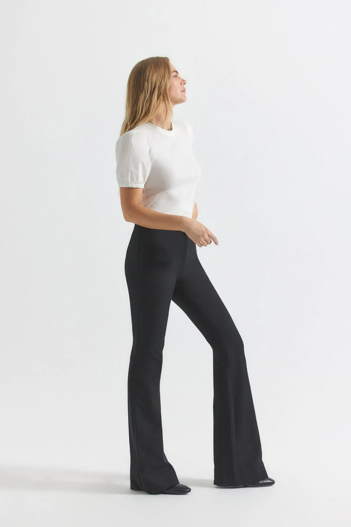 Crosby Flare Trouser - Black sold by Derek Lam product image thumbnail 2