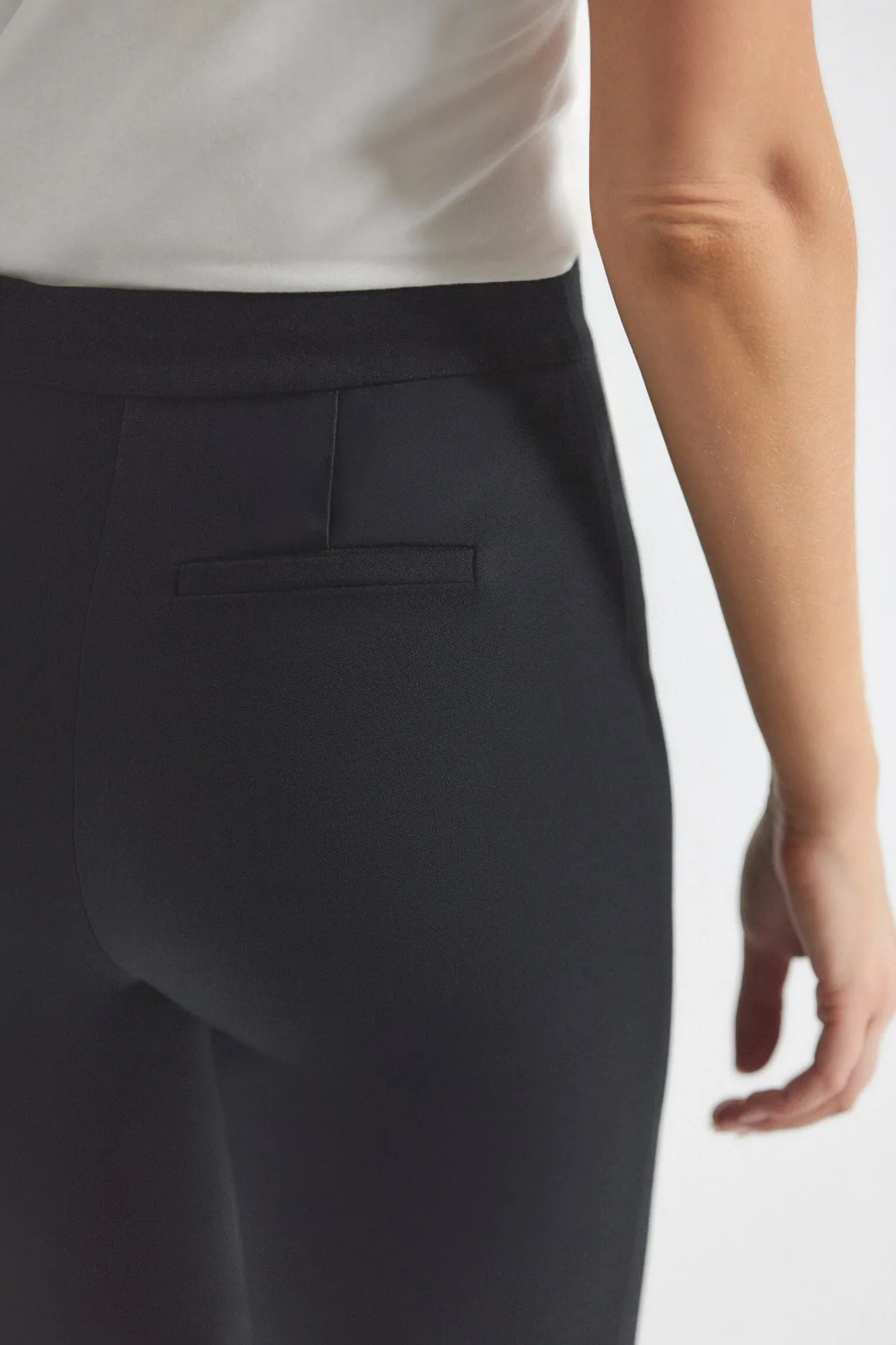 Crosby Flare Trouser - Black sold by Derek Lam product image thumbnail 3