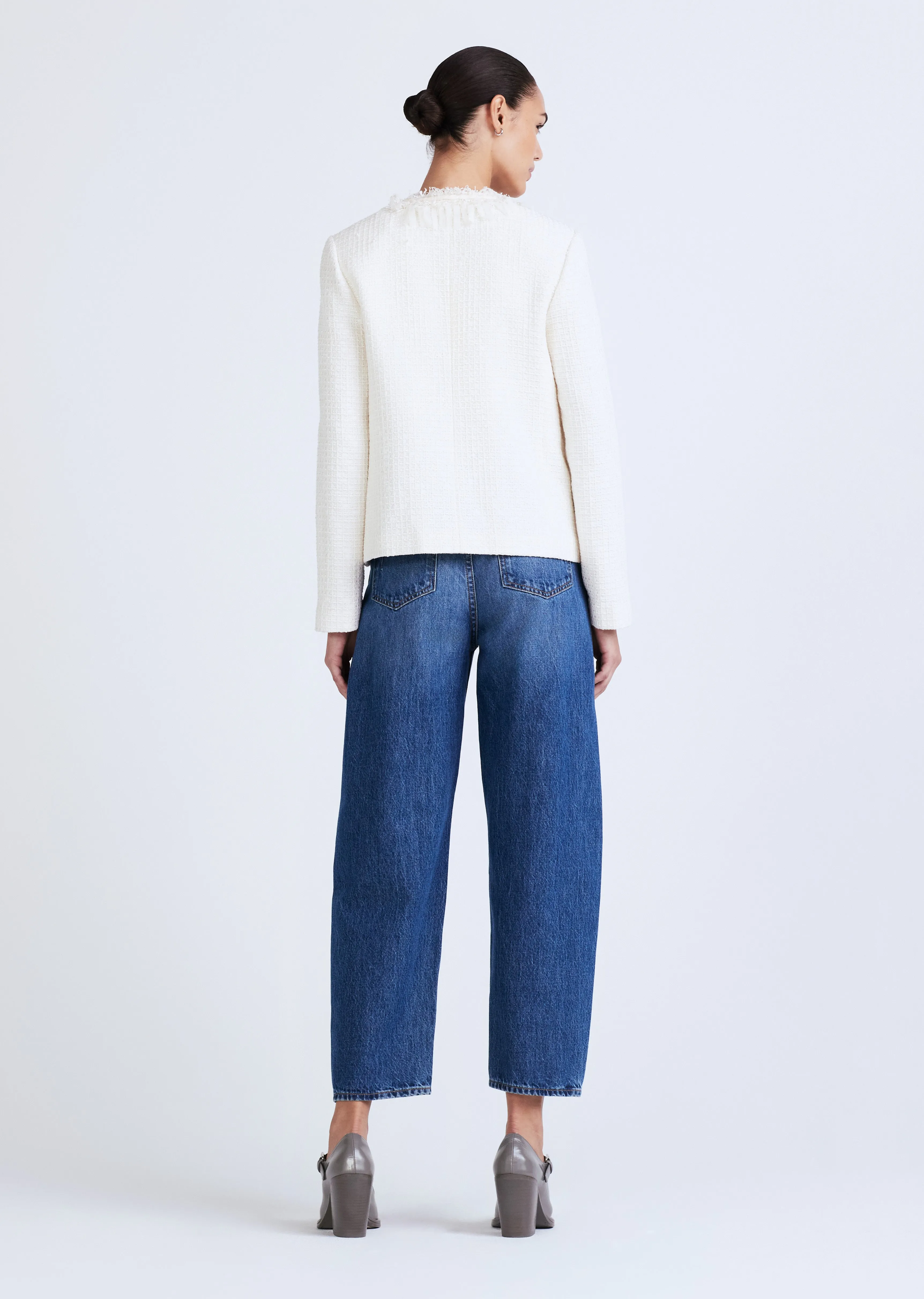 Garcia Fringe Jacket - Blanc de Blanc sold by Derek Lam product image thumbnail 4