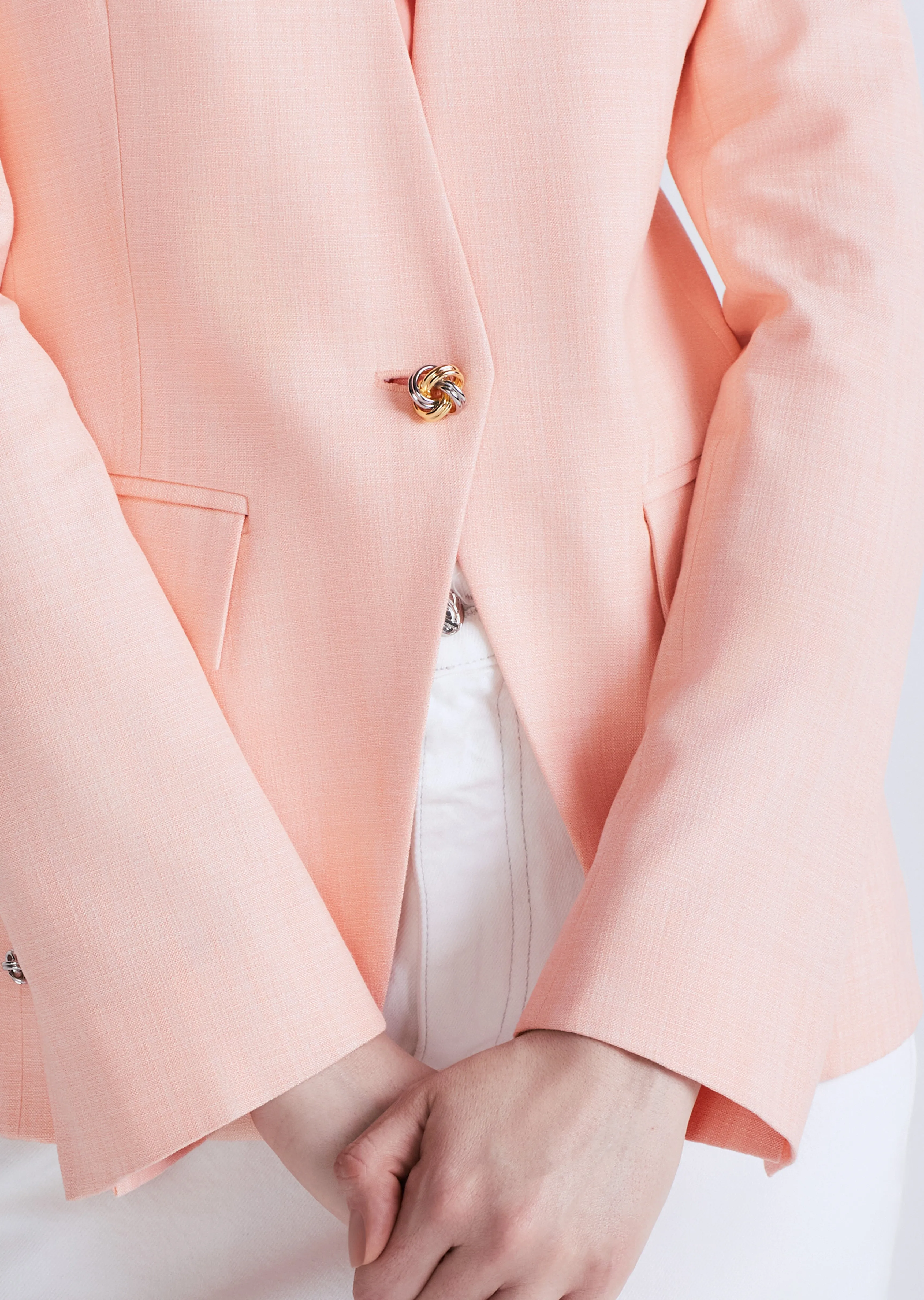 Perez Single Breasted Jacket - Sherbert sold by Derek Lam product image thumbnail 3