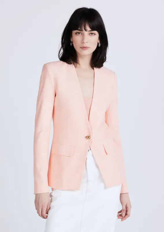 Perez Single Breasted Jacket - Sherbert sold by Derek Lam