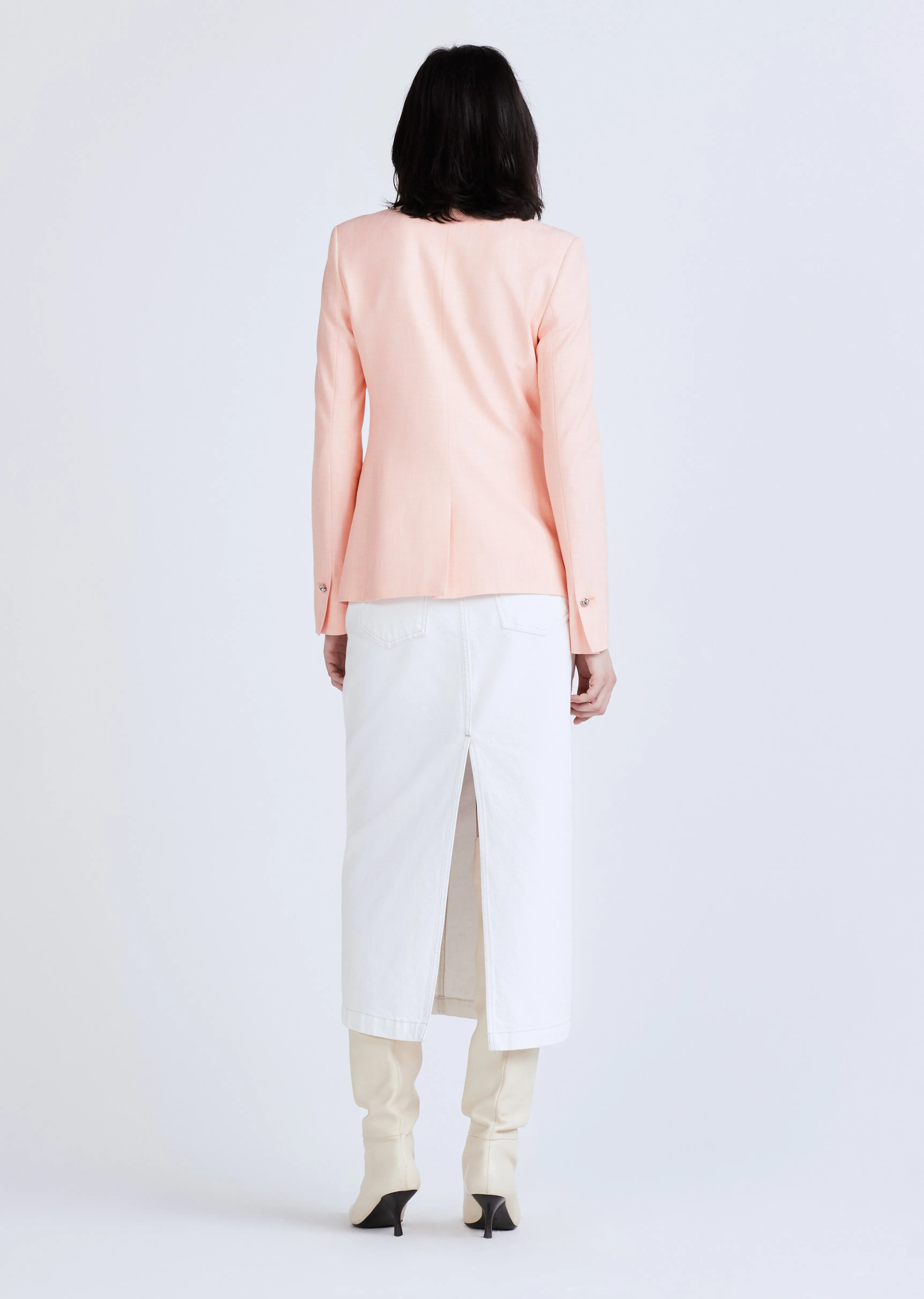 Perez Single Breasted Jacket - Sherbert sold by Derek Lam product image thumbnail 4