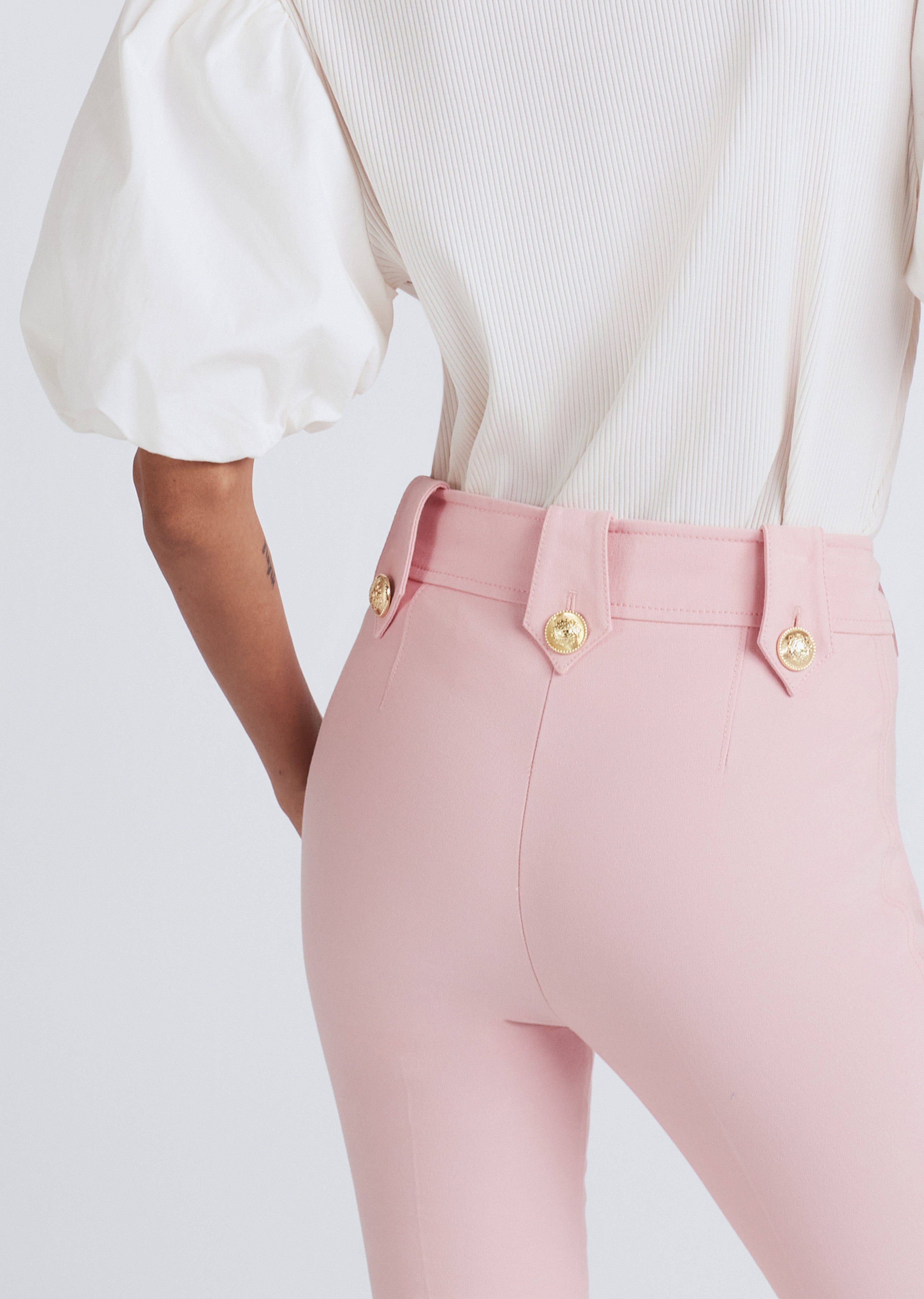 Robertson Crop Flare Trousers - Mellow Pink sold by Derek Lam product image thumbnail 2