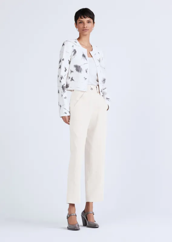Peirson Utility Pants - Blanc de Blanc sold by Derek Lam