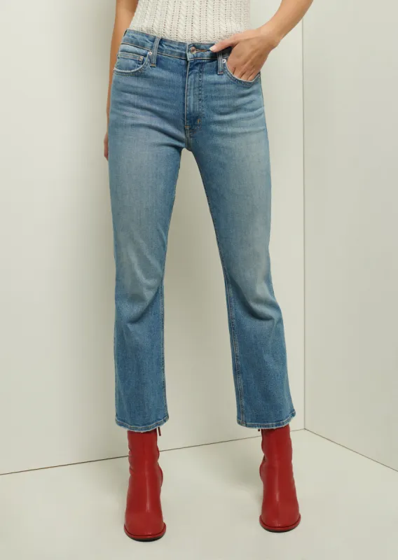 Crosby High Rise Crop Flare Jeans - Broome sold by Derek Lam