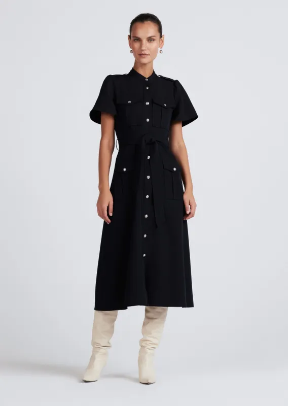Judy Utility Shirtdress - Midnight sold by Derek Lam
