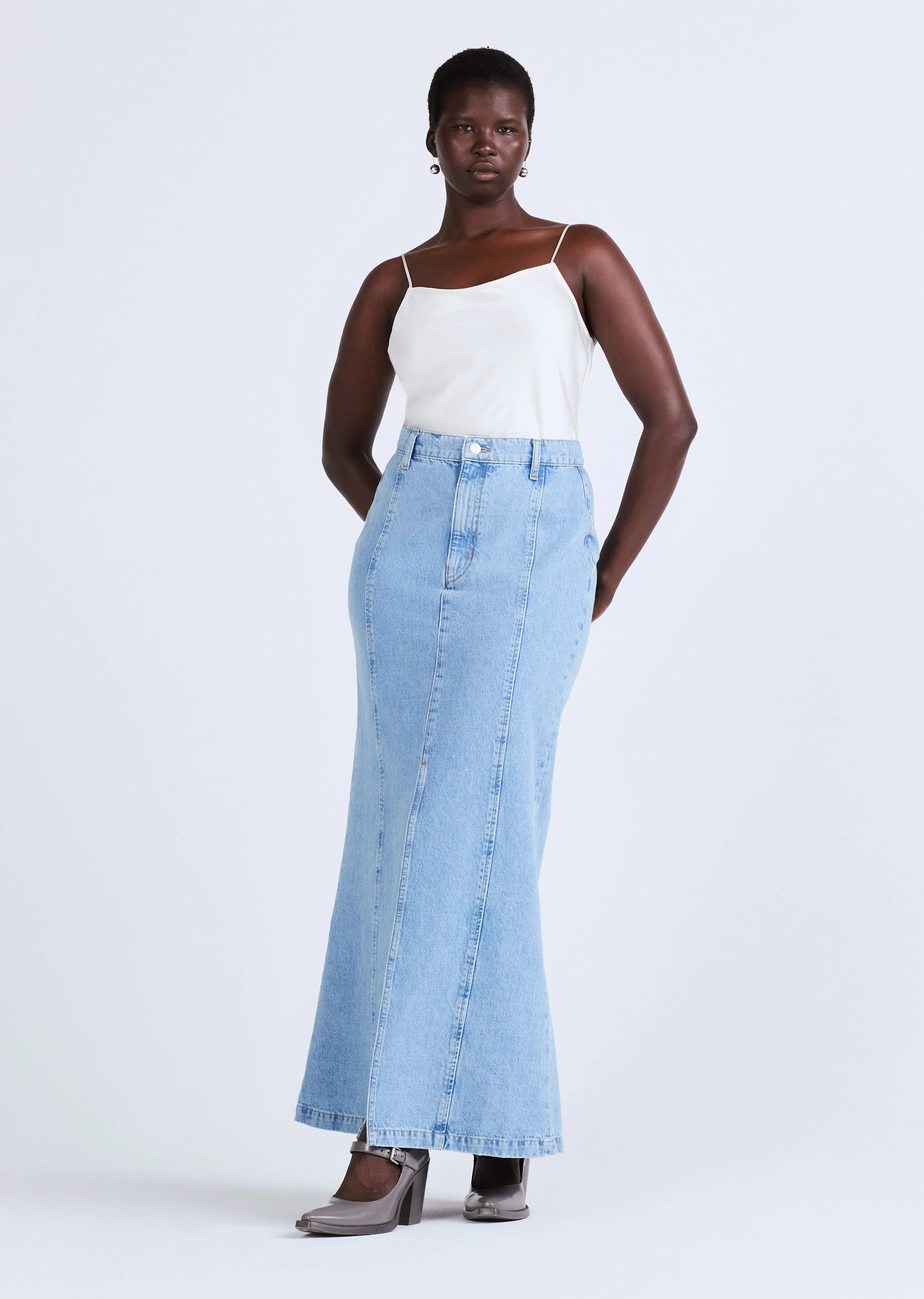 Zoe Mermaid Skirt - Beekman sold by Derek Lam product image thumbnail 4