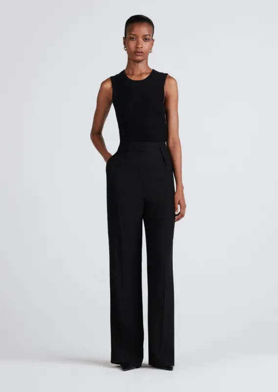 Alice Wide Leg Trouser - Black sold by Derek Lam