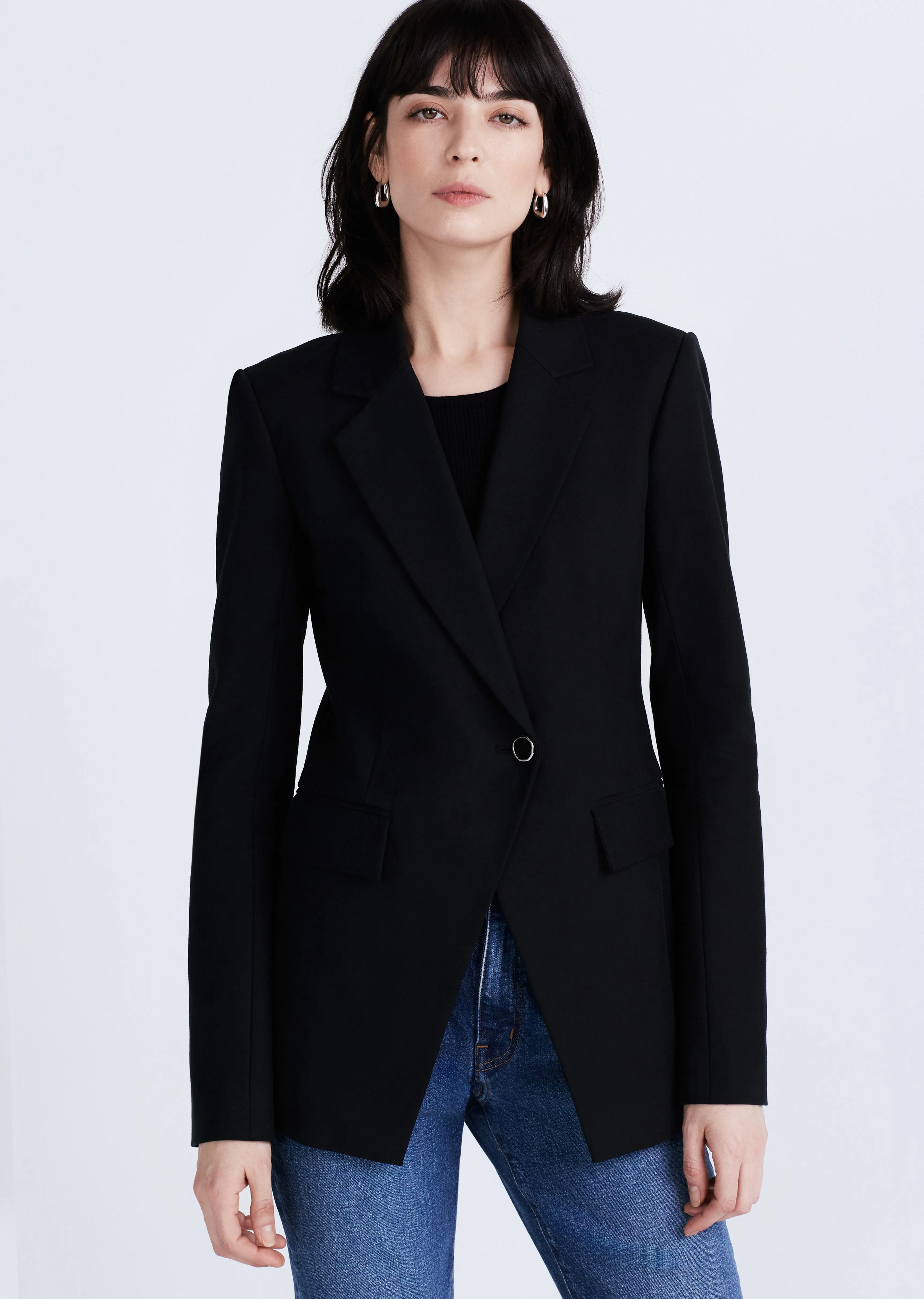 Noah Single Breasted Jacket - Black sold by Derek Lam product image thumbnail 2
