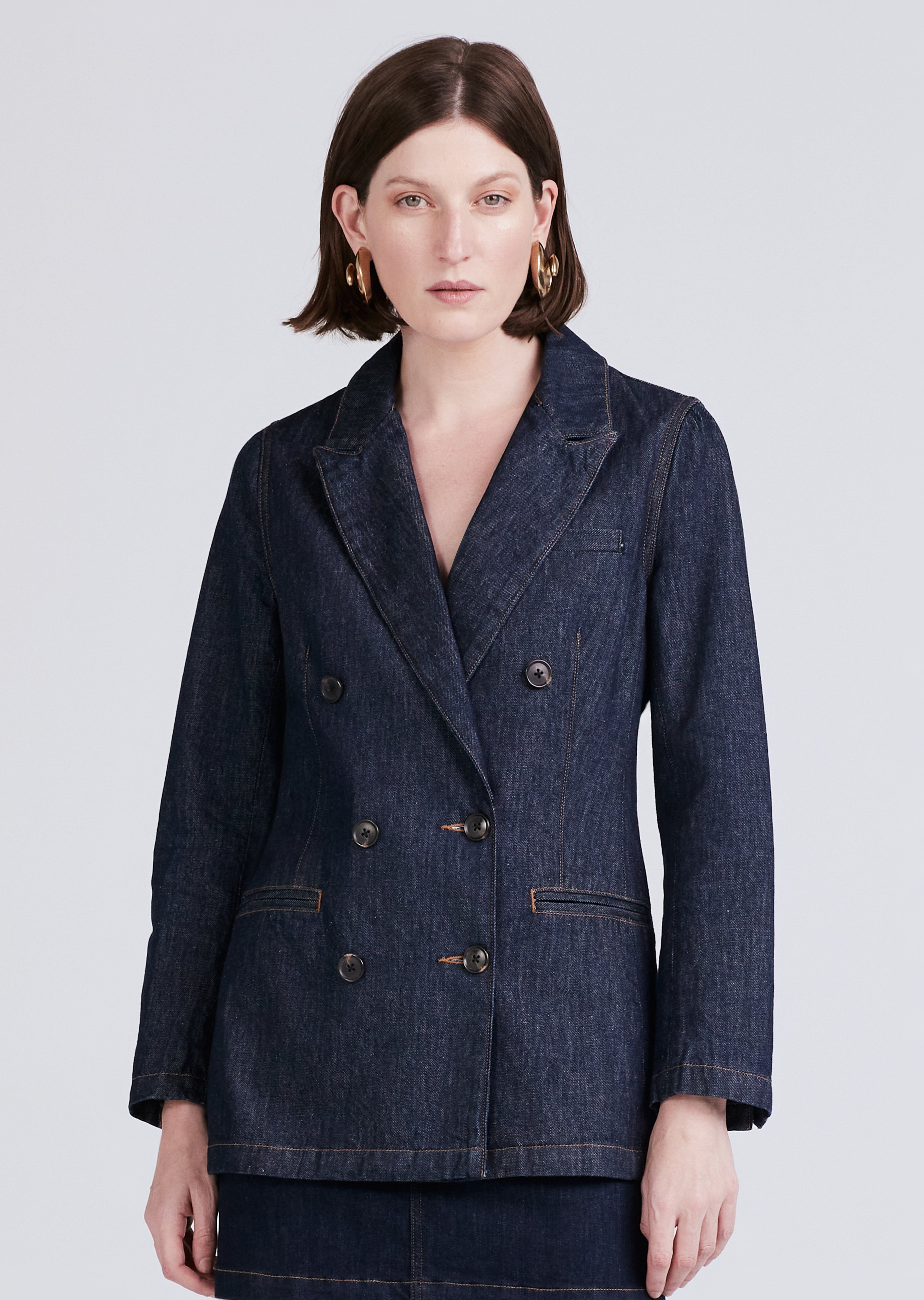 Walter Denim Blazer - Hudson sold by Derek Lam product image thumbnail 2
