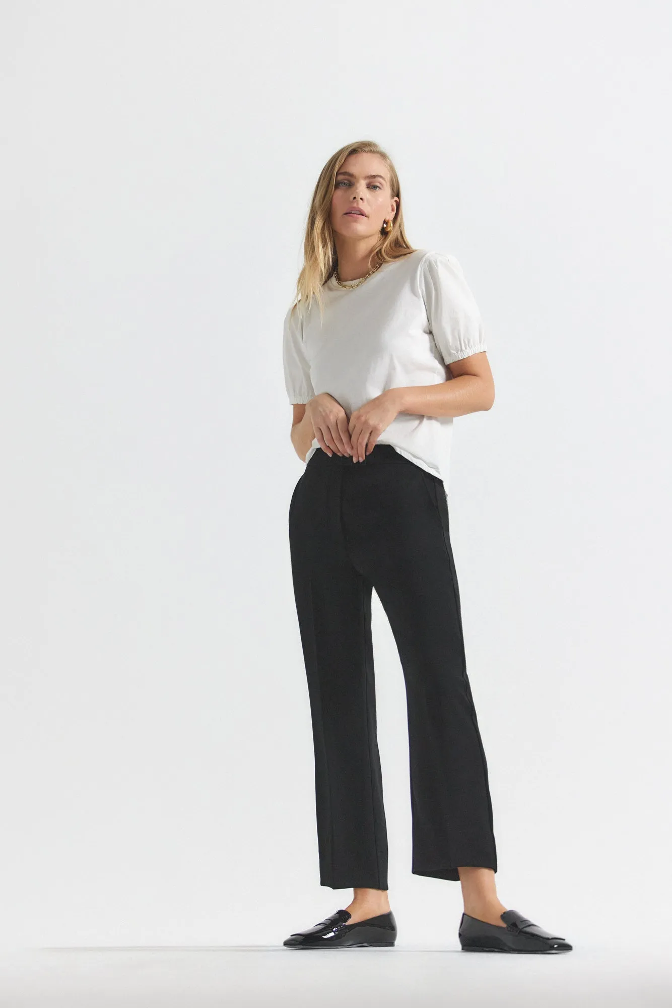Reagan Pant - Black sold by Derek Lam