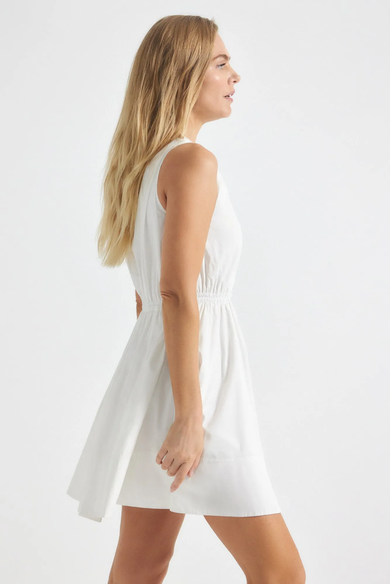 Tia Dress - White sold by Derek Lam product image thumbnail 3