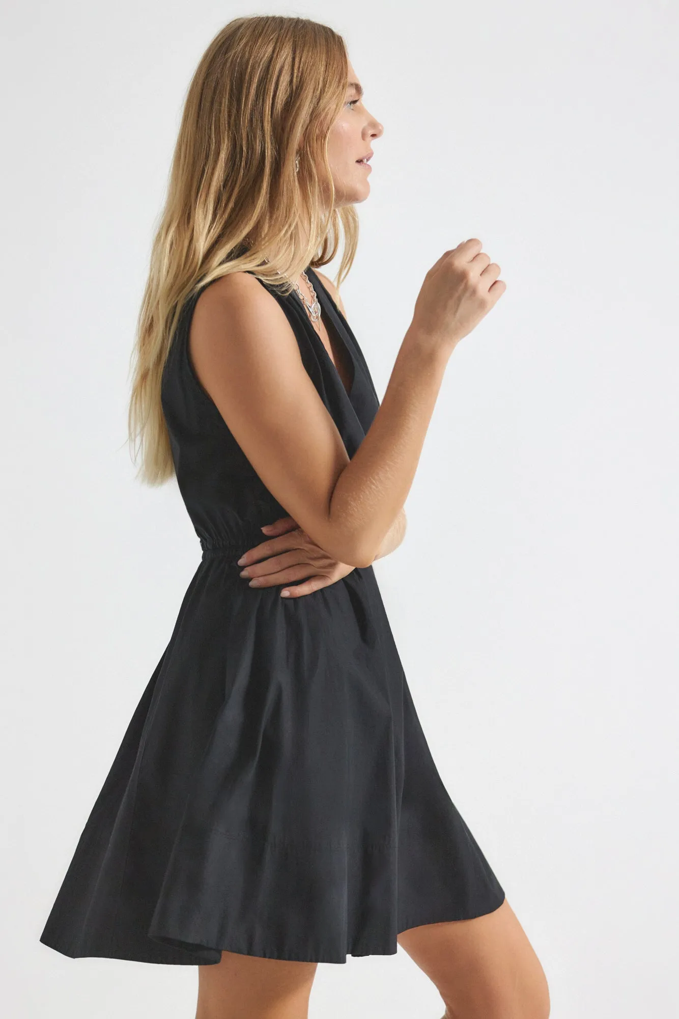 Tia Dress - Black sold by Derek Lam product image thumbnail 4