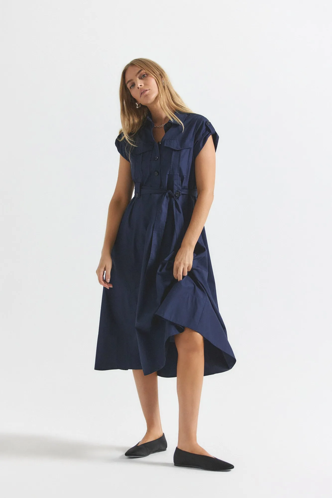 Kayla Dress - Night Sky sold by Derek Lam product image thumbnail 2