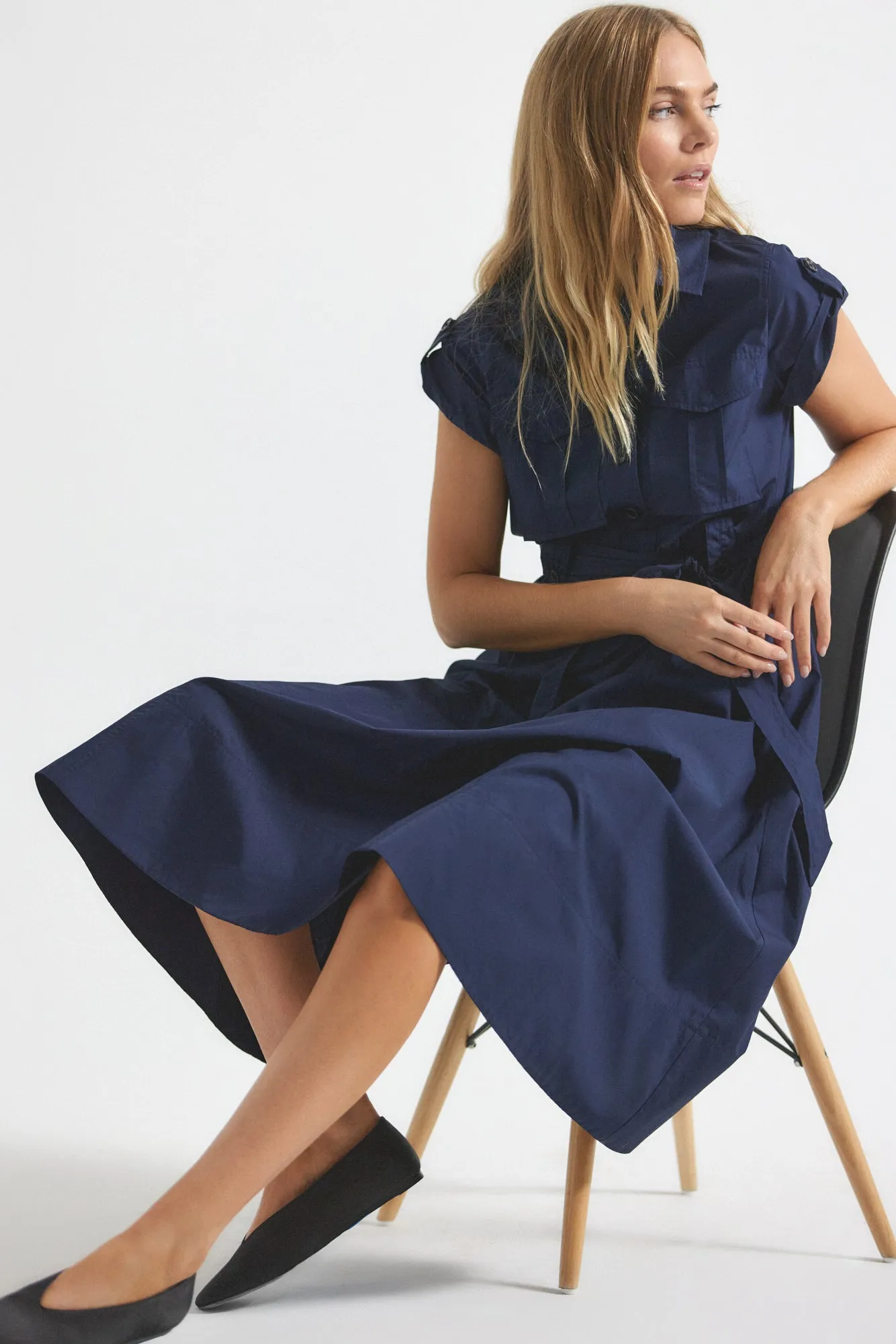 Kayla Dress - Night Sky sold by Derek Lam