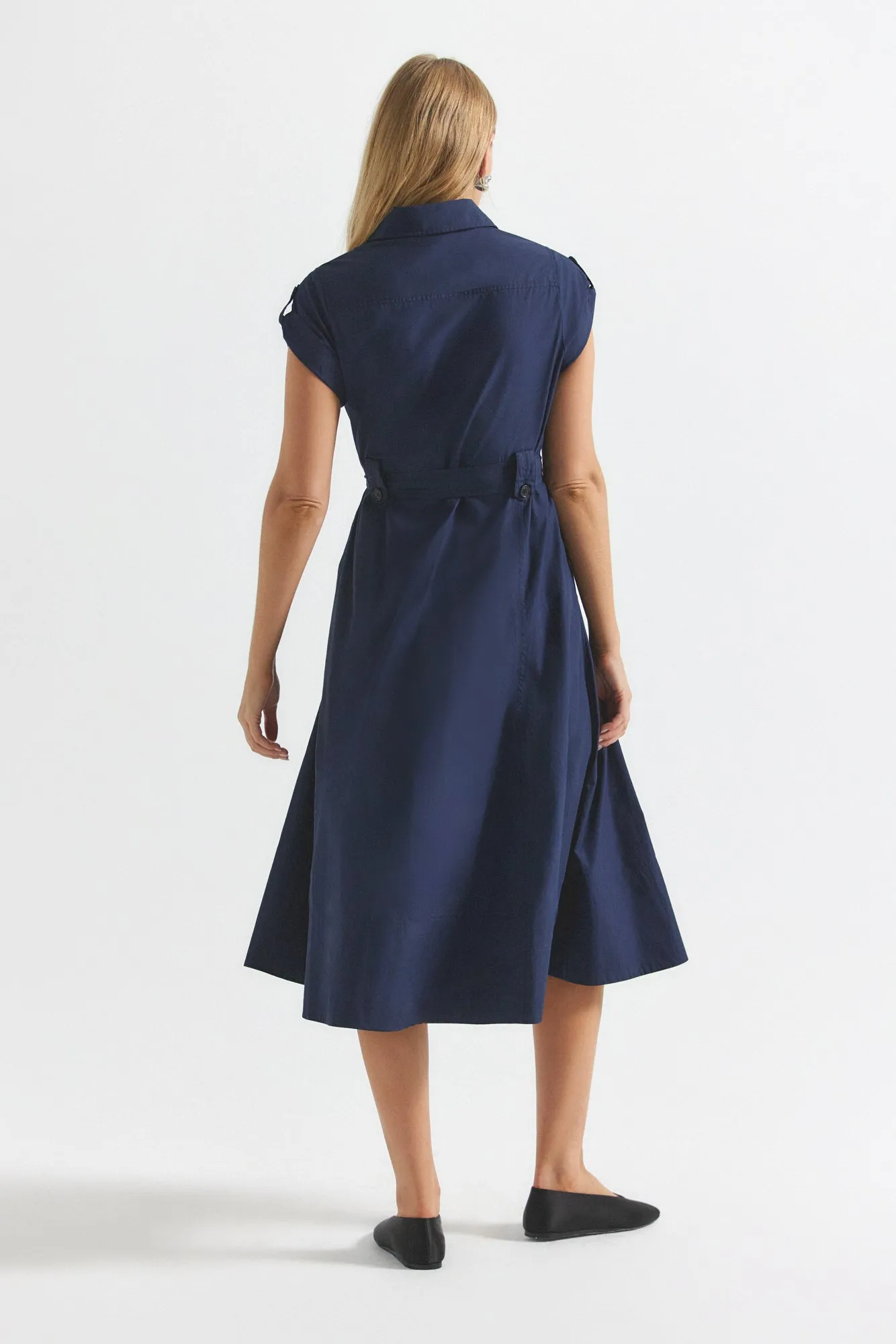 Kayla Dress - Night Sky sold by Derek Lam product image thumbnail 4