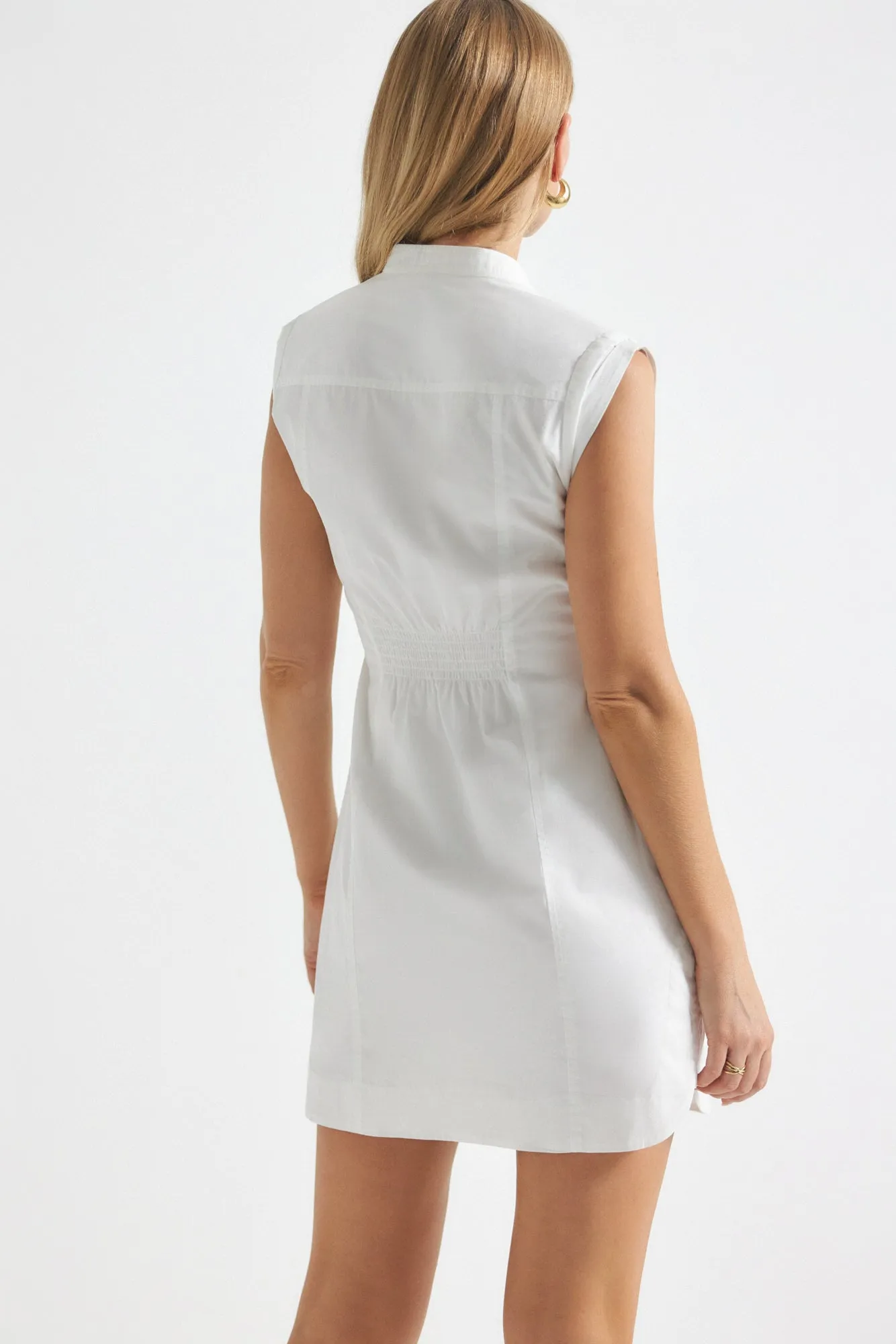 Elyse Dress - White sold by Derek Lam product image thumbnail 5