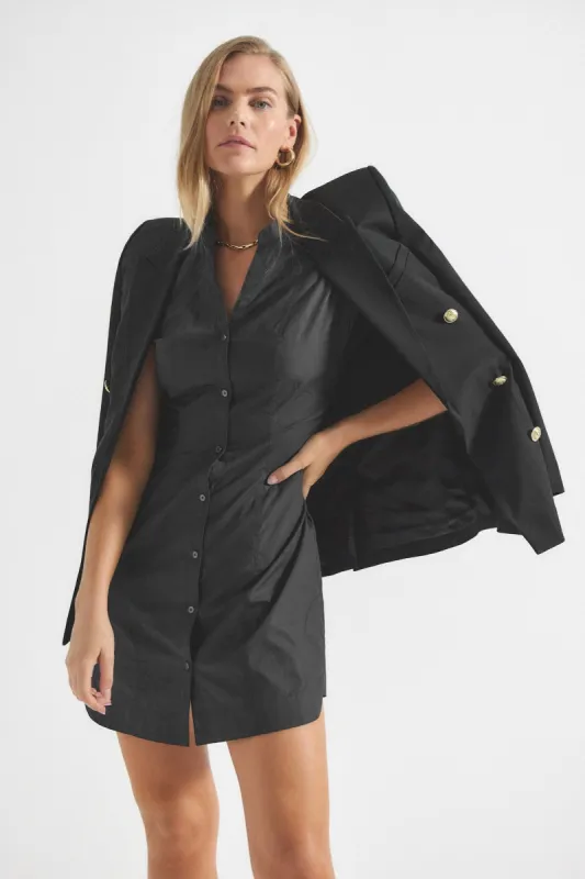 Elyse Dress - Black sold by Derek Lam
