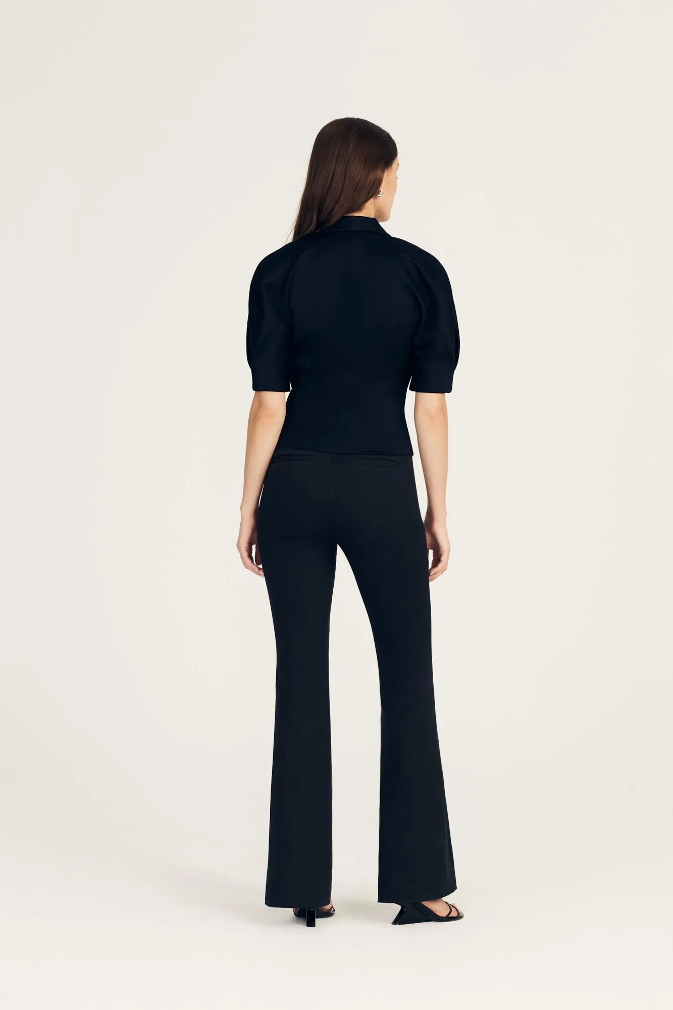 Philippe Short Sleeve Jacket - Black sold by Derek Lam product image thumbnail 3