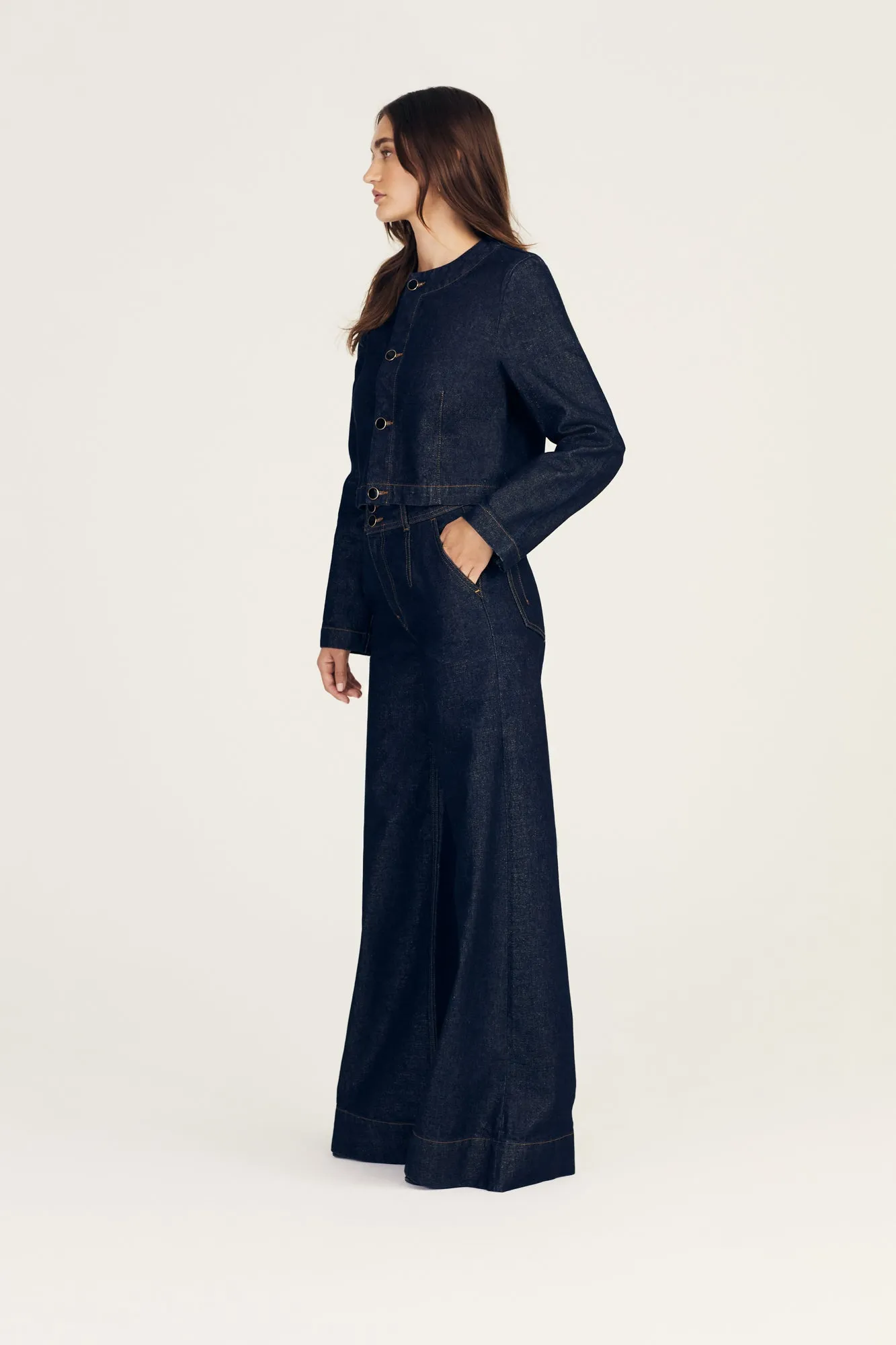 Millie High Rise Wide Leg - Charme sold by Derek Lam product image thumbnail 2