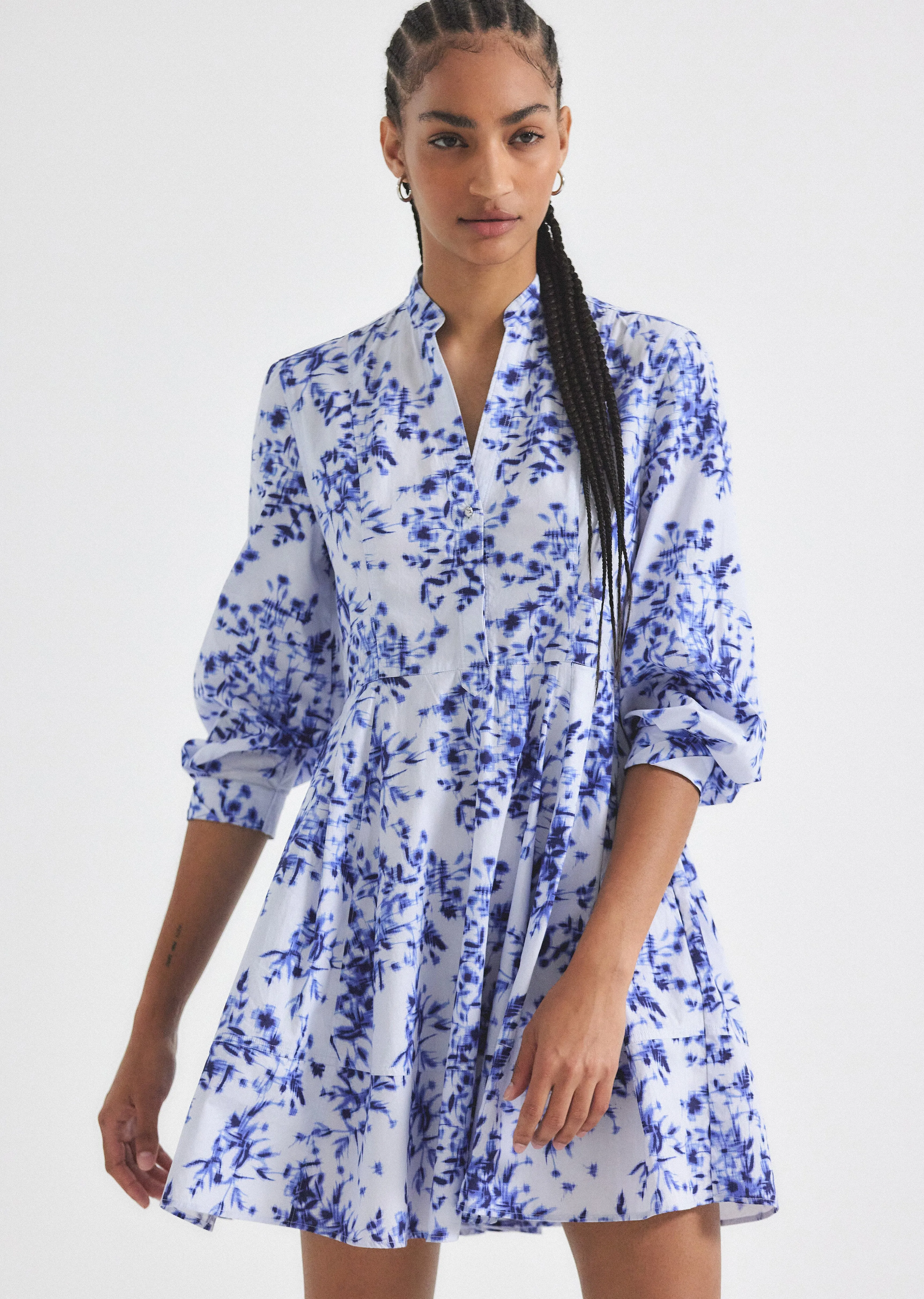 Jessica Mini Dress - Cornflower Multi sold by Derek Lam product image thumbnail 3