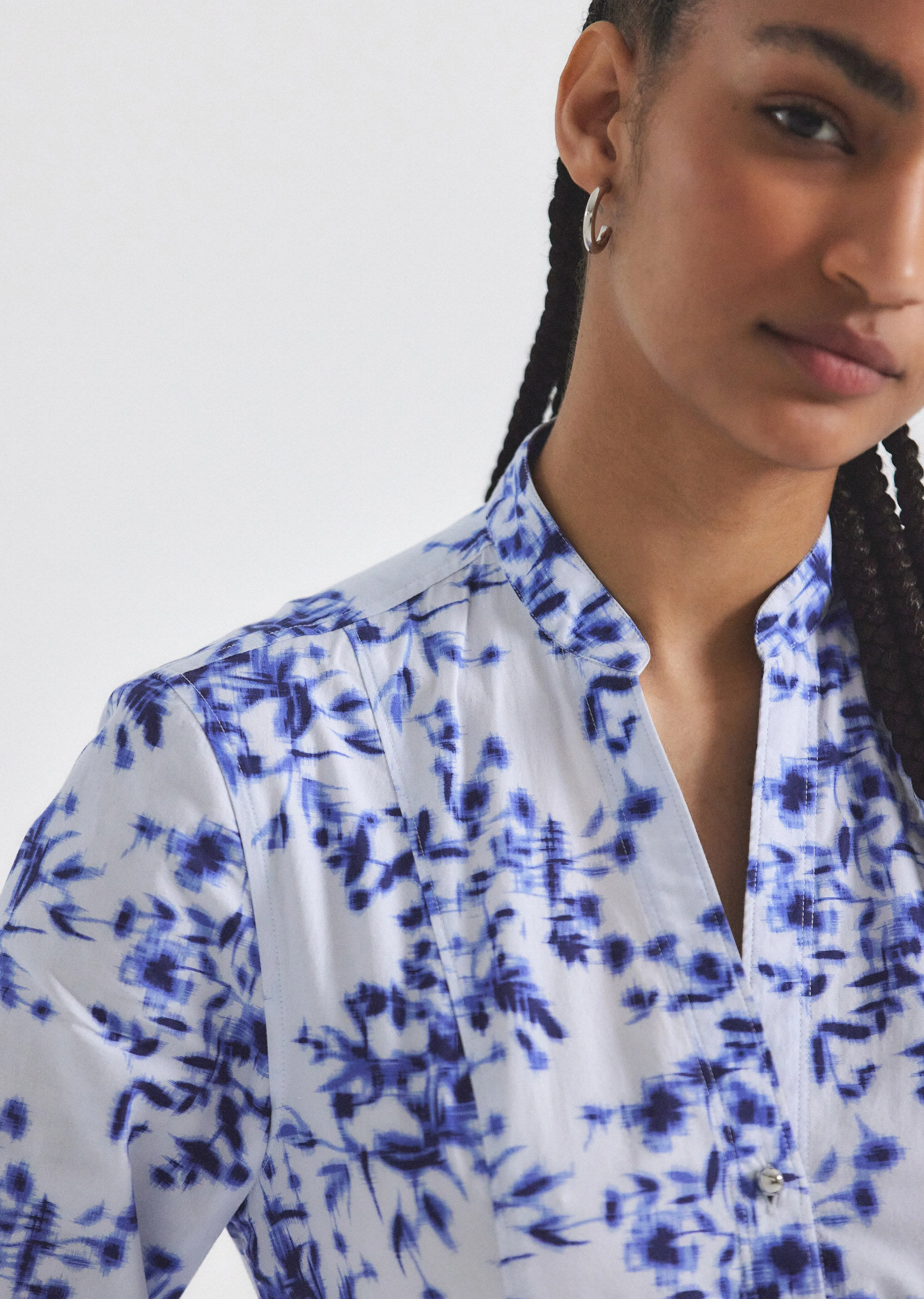 Jessica Mini Dress - Cornflower Multi sold by Derek Lam product image thumbnail 4