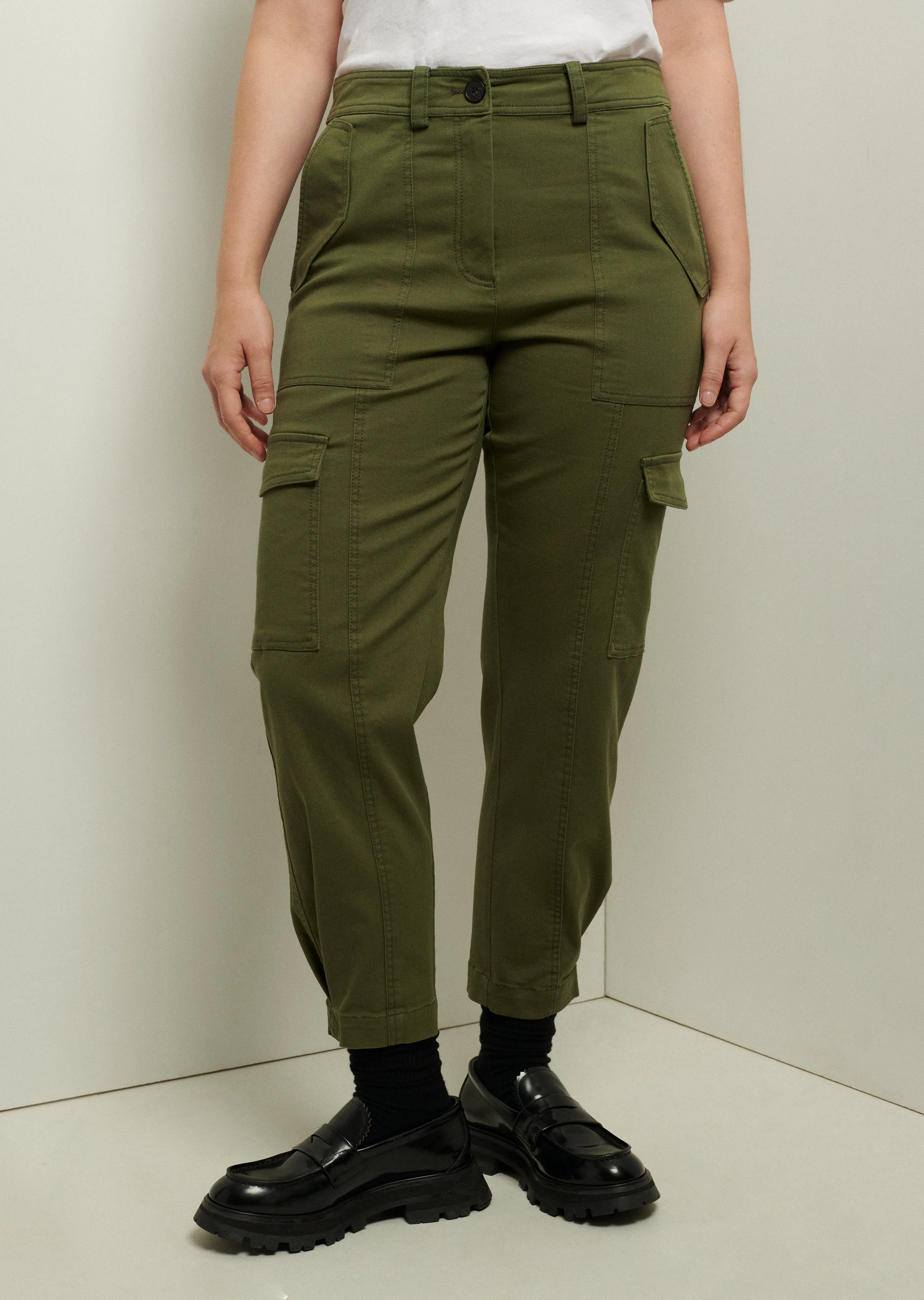 Elian Utility Pants - Fatigue sold by Derek Lam product image thumbnail 2