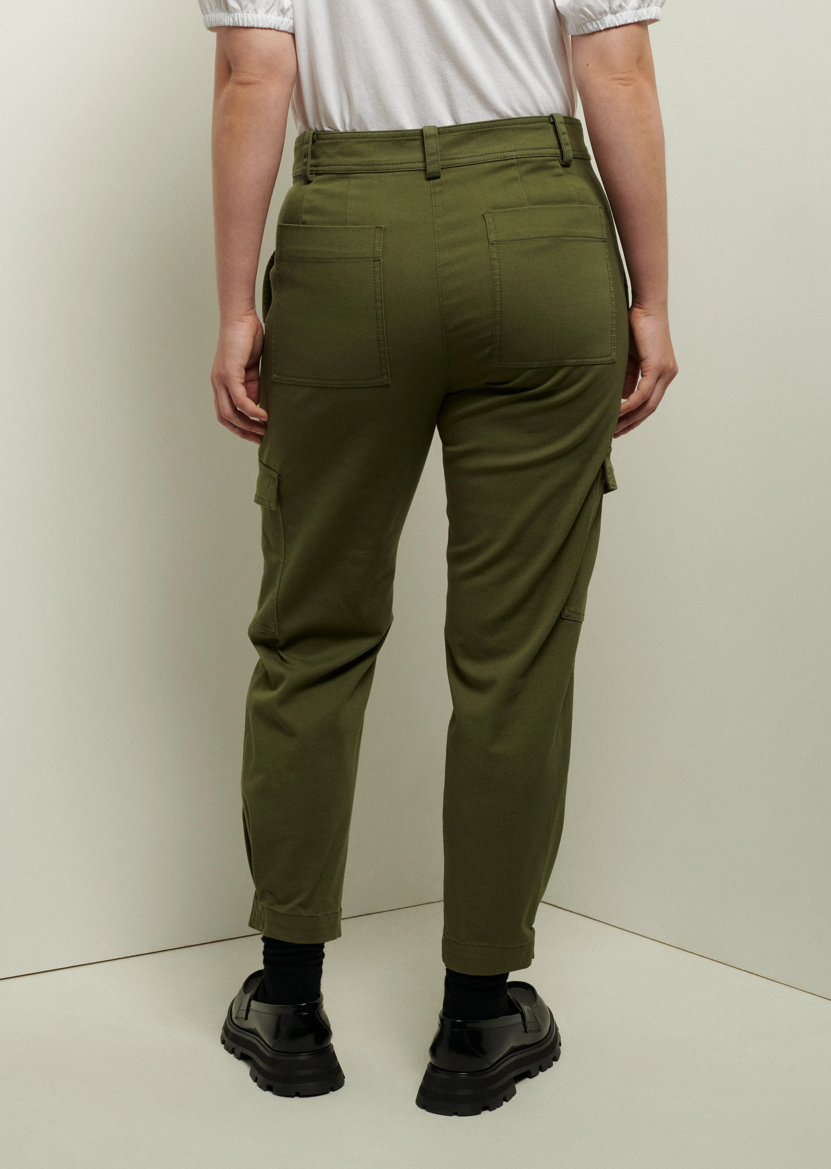 Elian Utility Pants - Fatigue sold by Derek Lam product image thumbnail 5