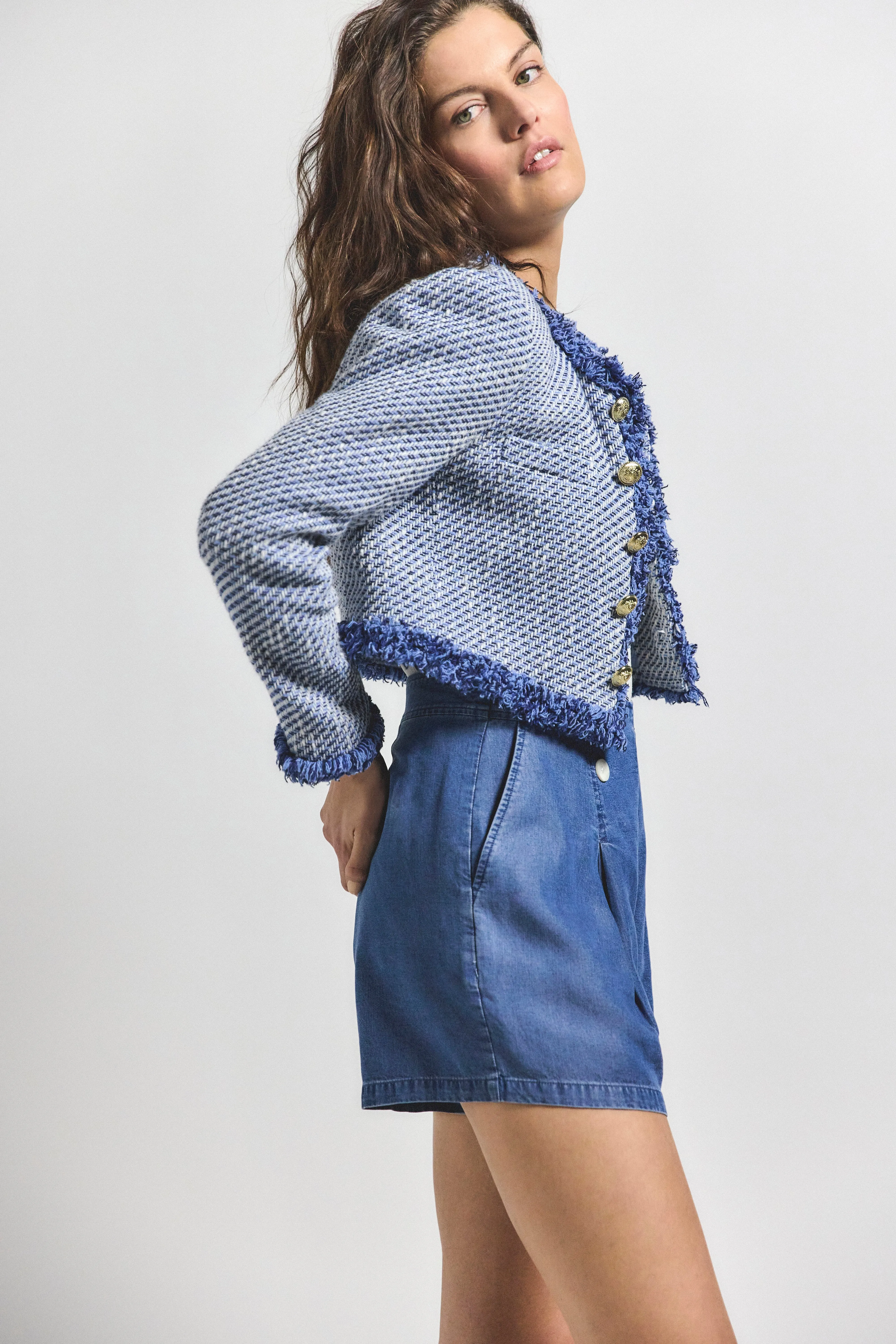 Milie Pleated Short - Murray sold by Derek Lam product image thumbnail 2