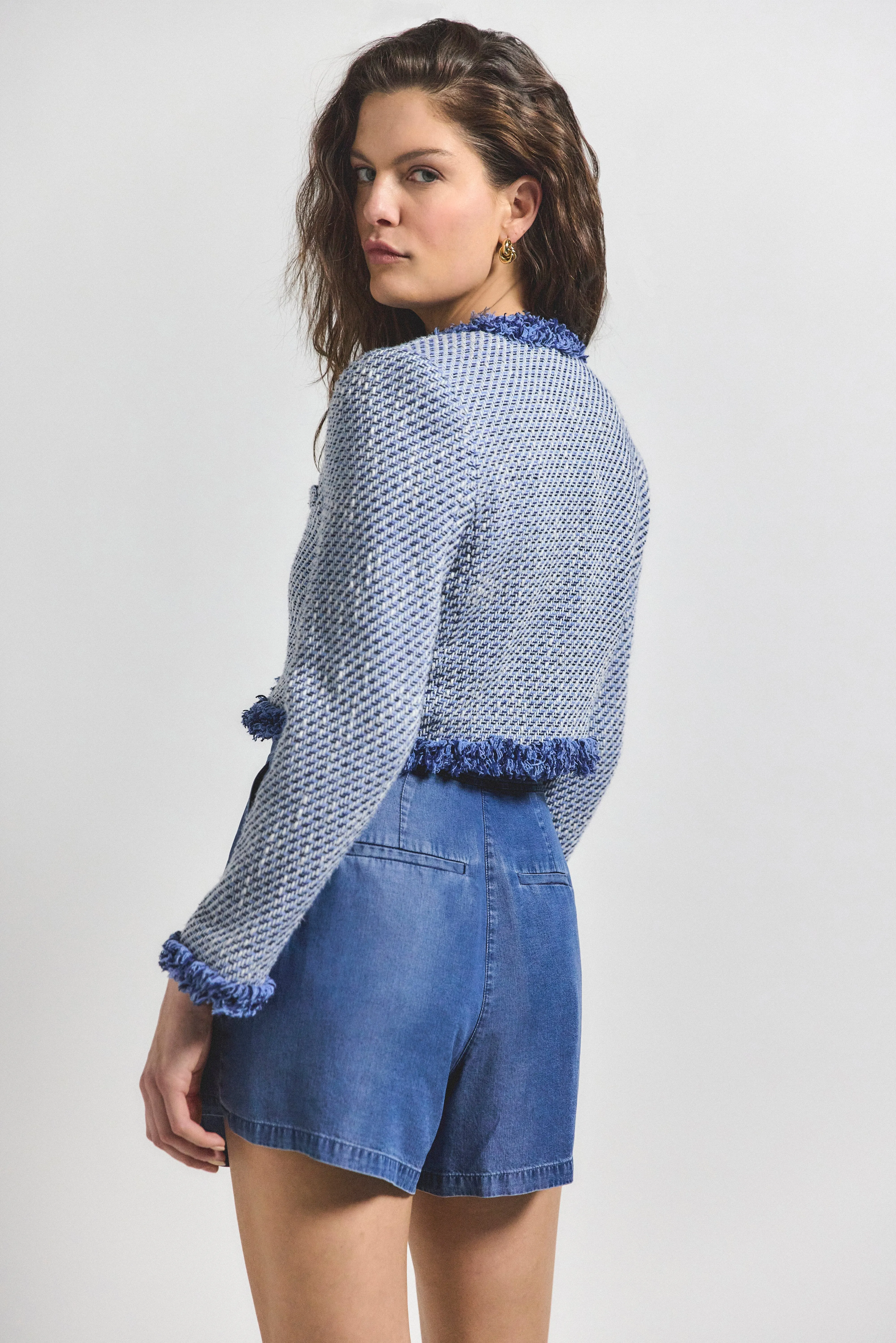 Milie Pleated Short - Murray sold by Derek Lam product image thumbnail 3