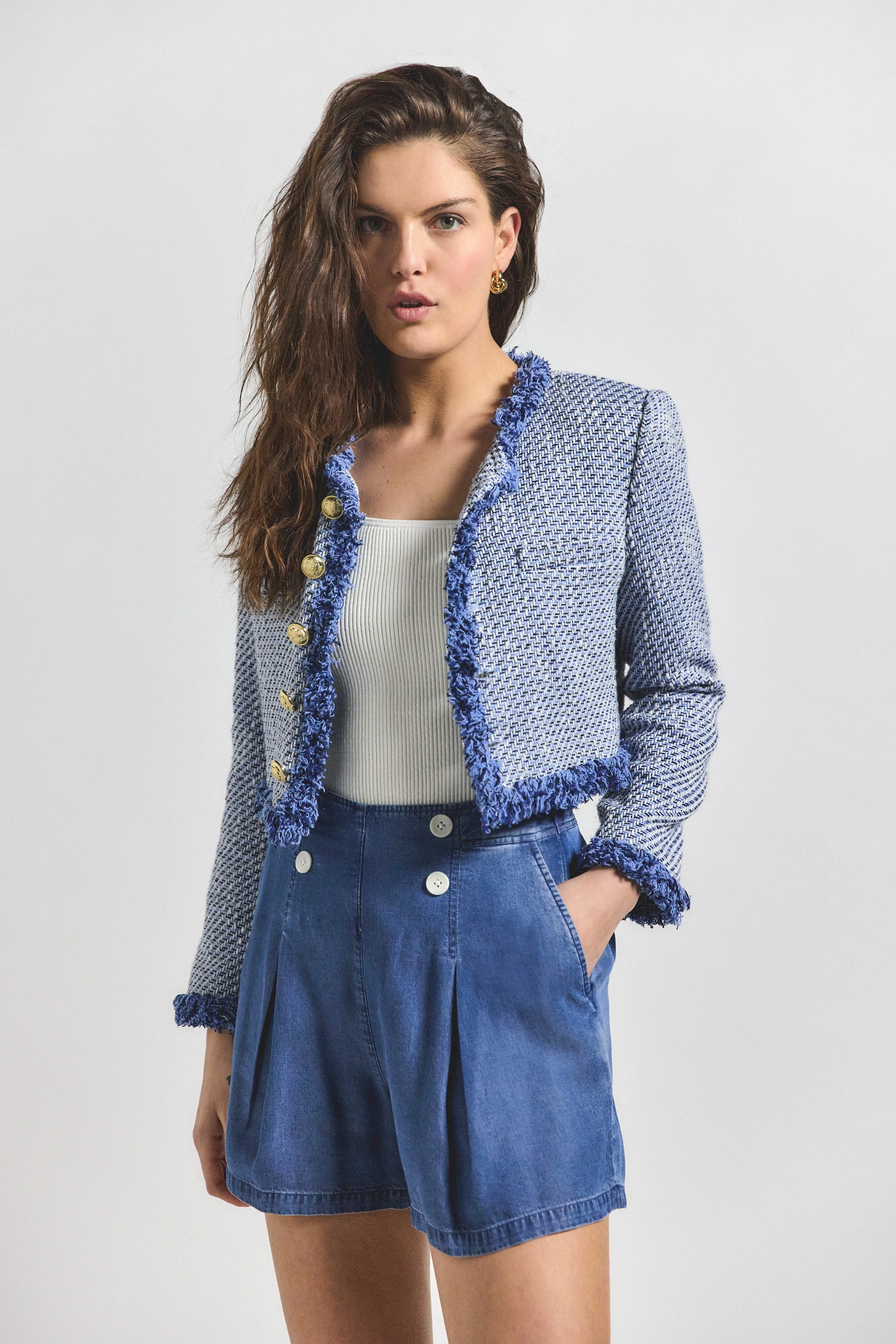 Milie Pleated Short - Murray sold by Derek Lam