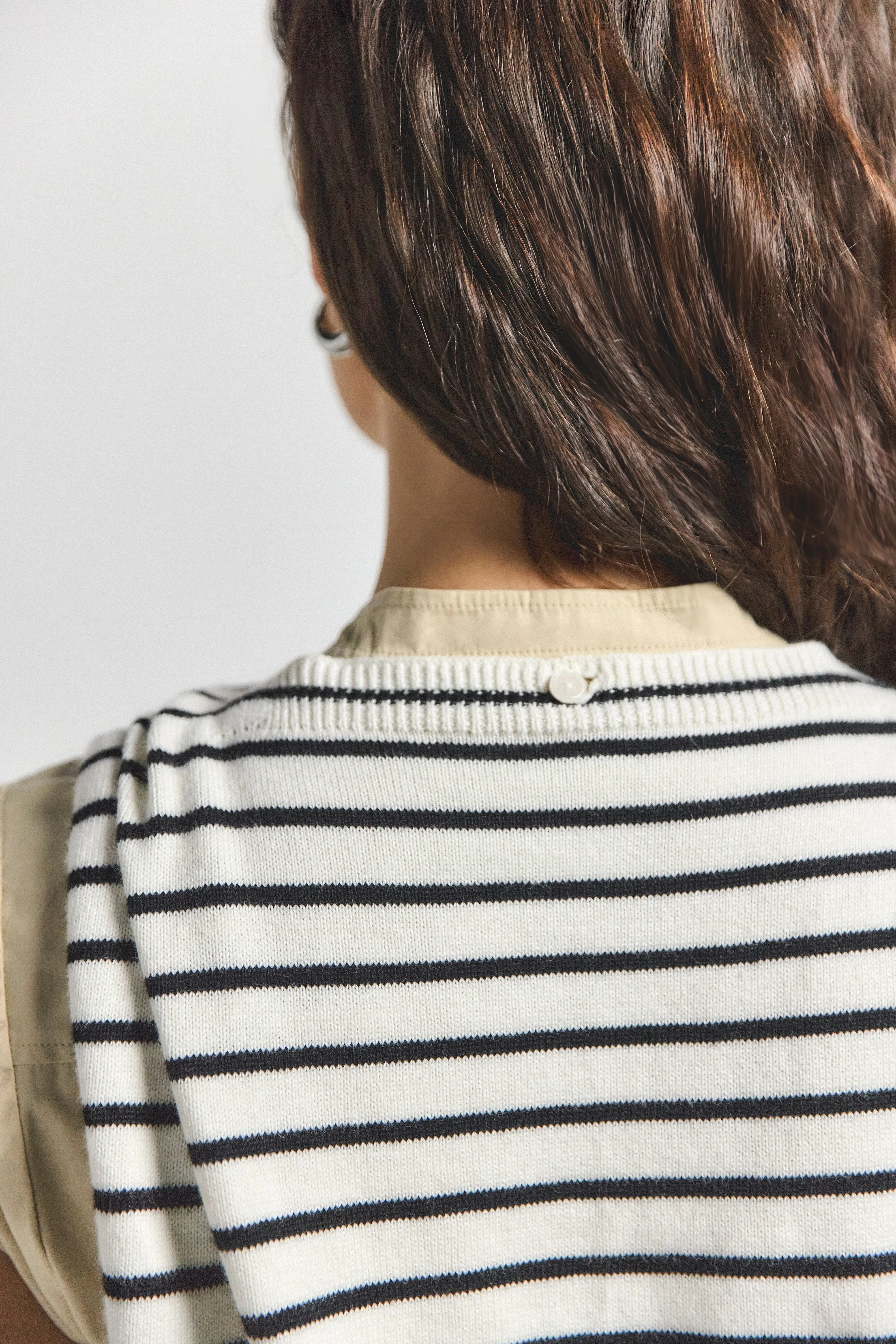 Lotte Mixed Media Dress - Safari sold by Derek Lam product image thumbnail 3