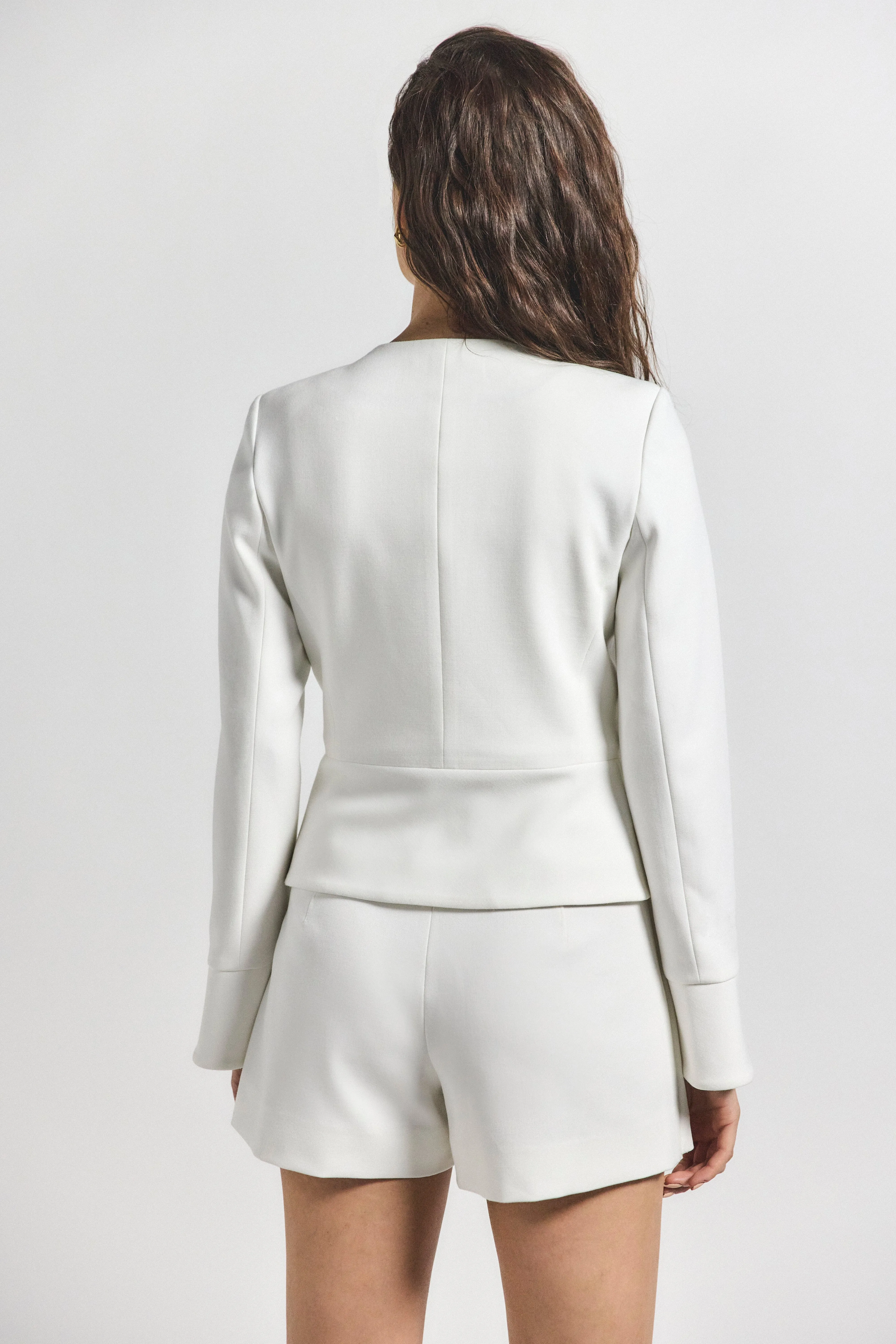 Dulcie Skort - Soft White sold by Derek Lam product image thumbnail 3