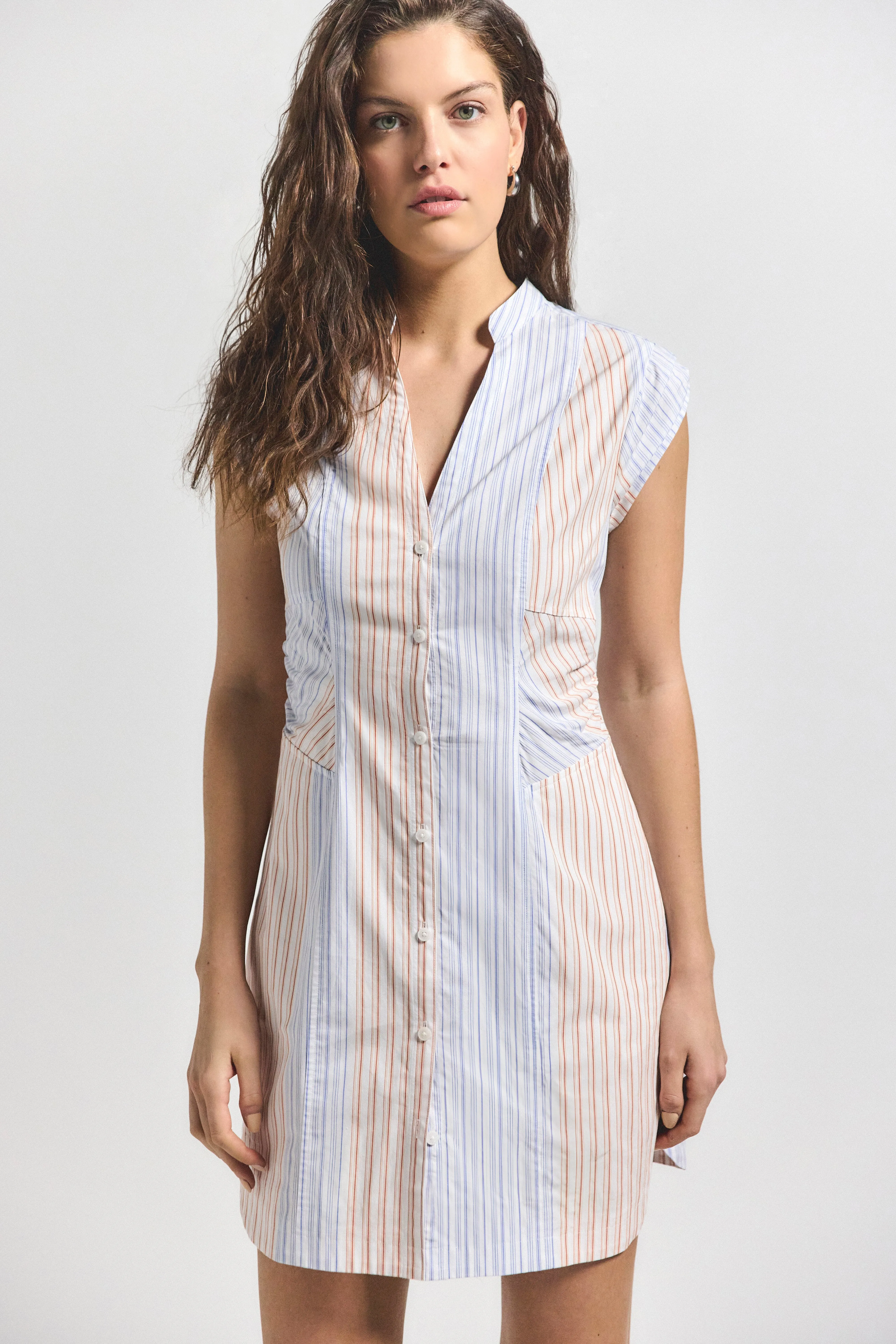 Elyse Dress - Horizon Multi sold by Derek Lam