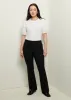 Maeve Front Slit Trousers - Black sold by Derek Lam