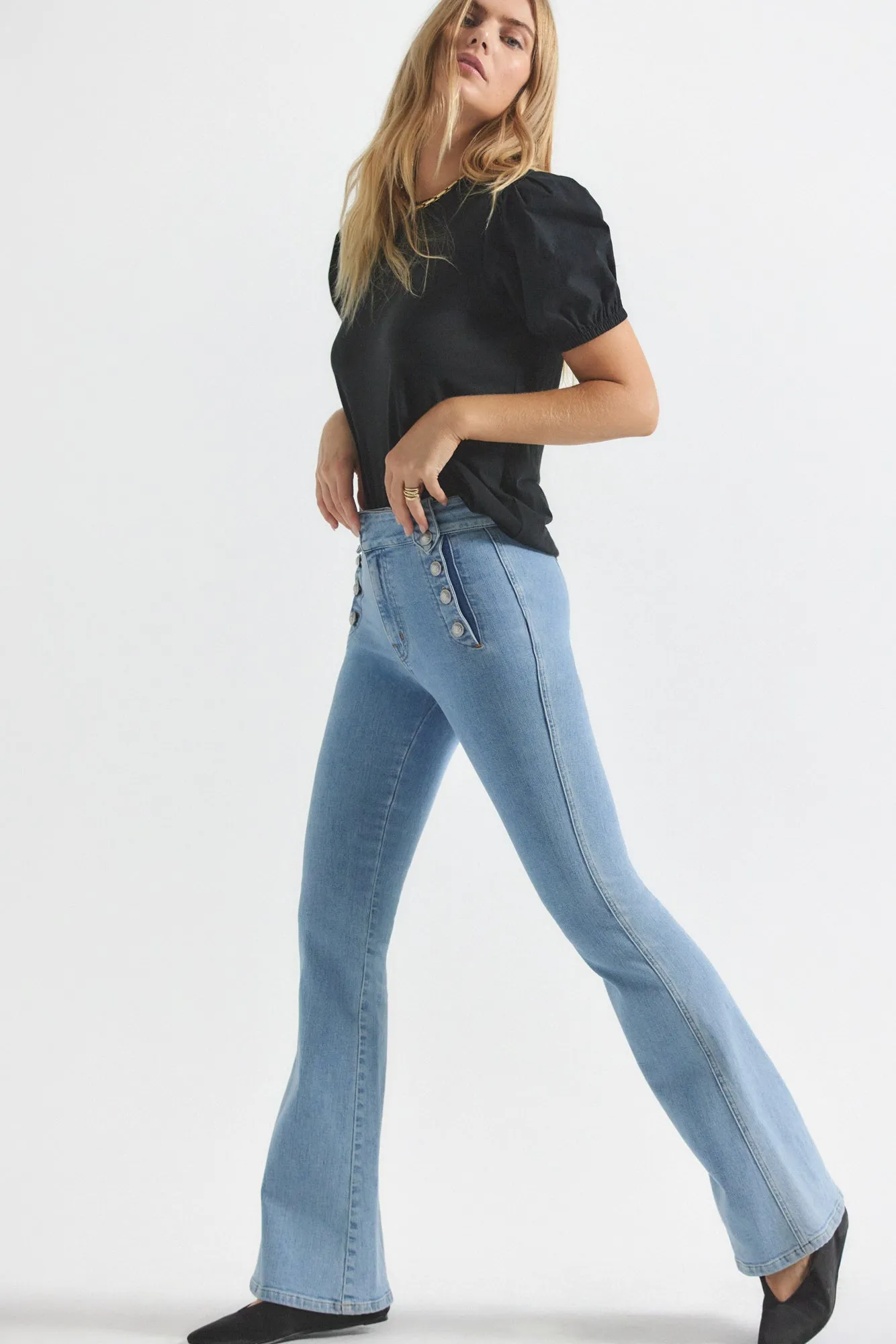Robertson Flare Jeans - Bowery sold by Derek Lam