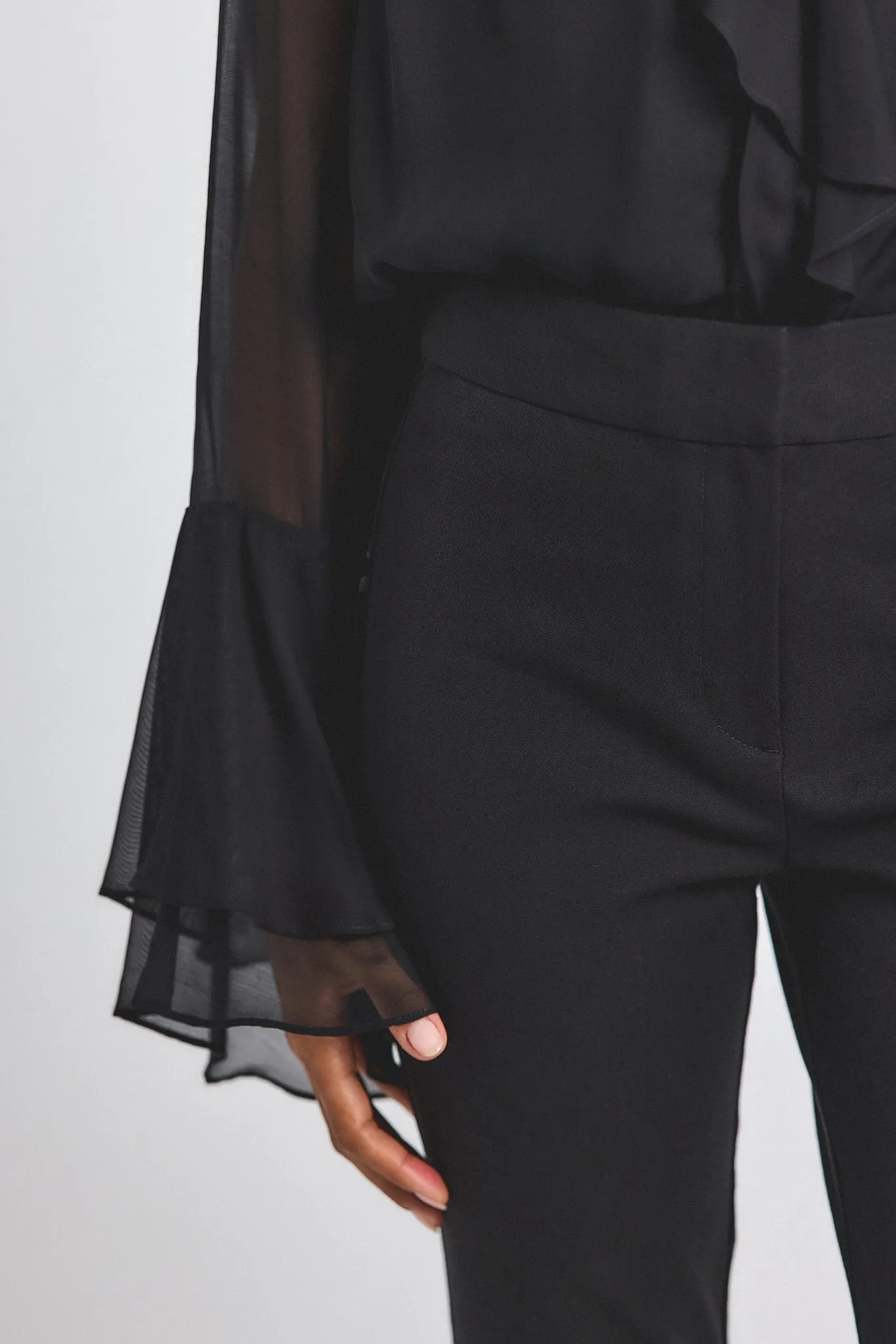 Crosby Slim Trouser - Black sold by Derek Lam product image thumbnail 2