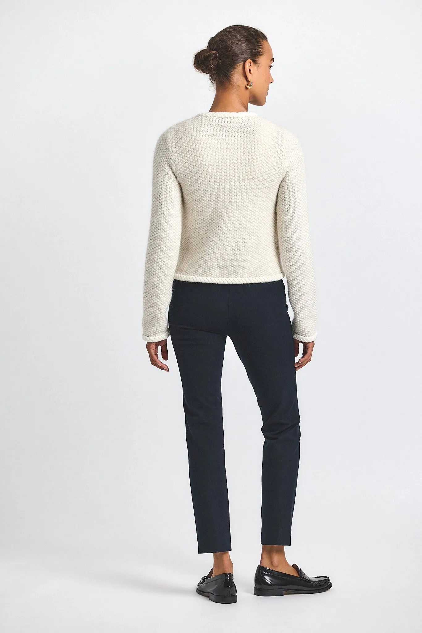 Crosby Slim Trouser - Midnight sold by Derek Lam product image thumbnail 4