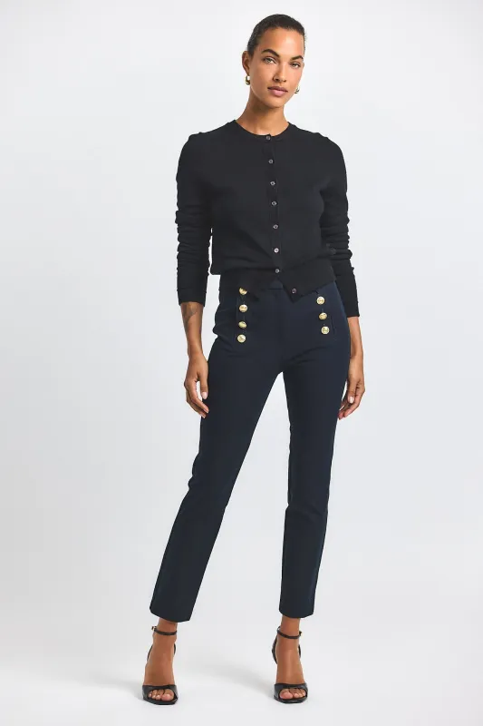 Robertson Slim Trouser - Midnight sold by Derek Lam
