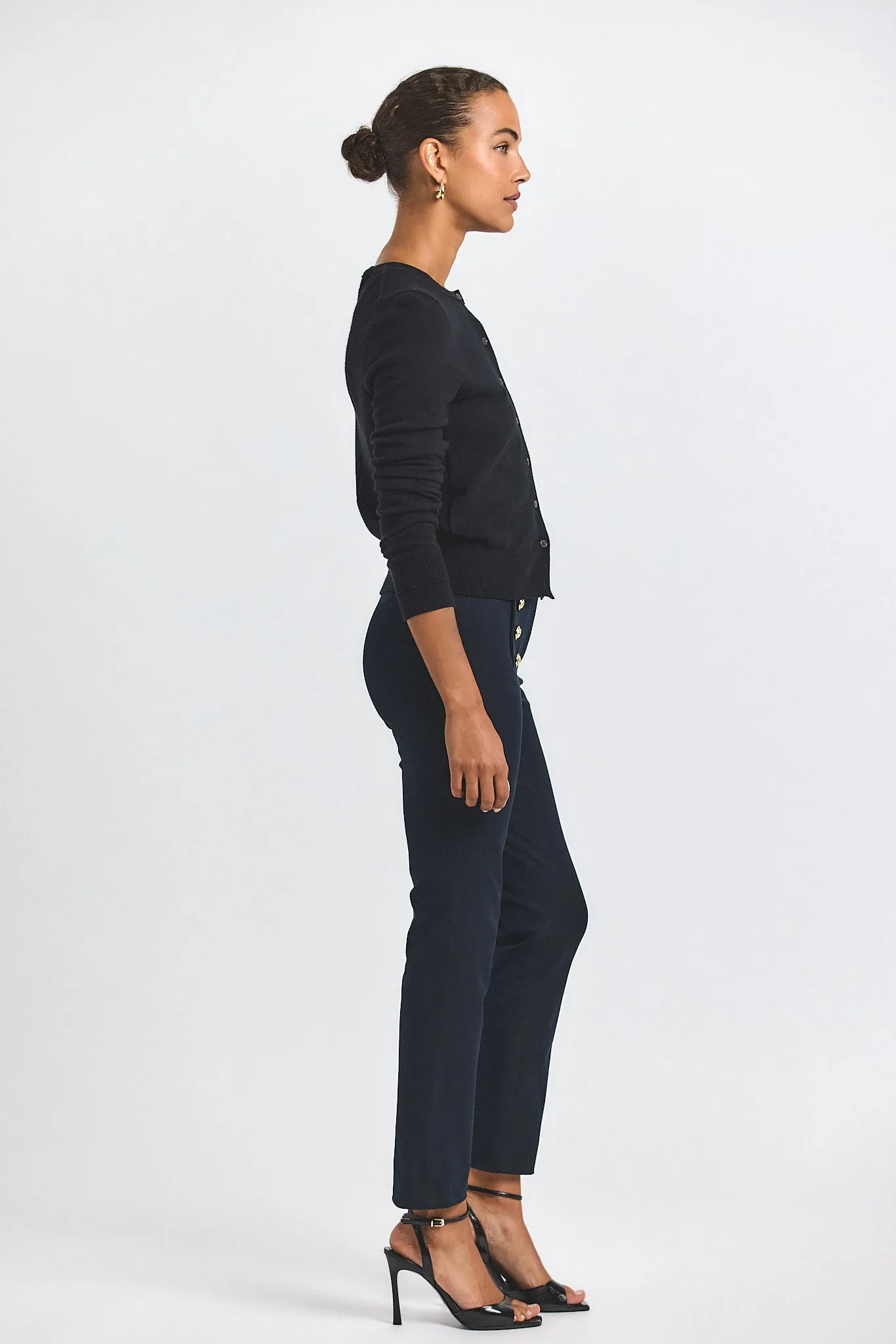 Robertson Slim Trouser - Midnight sold by Derek Lam product image thumbnail 3