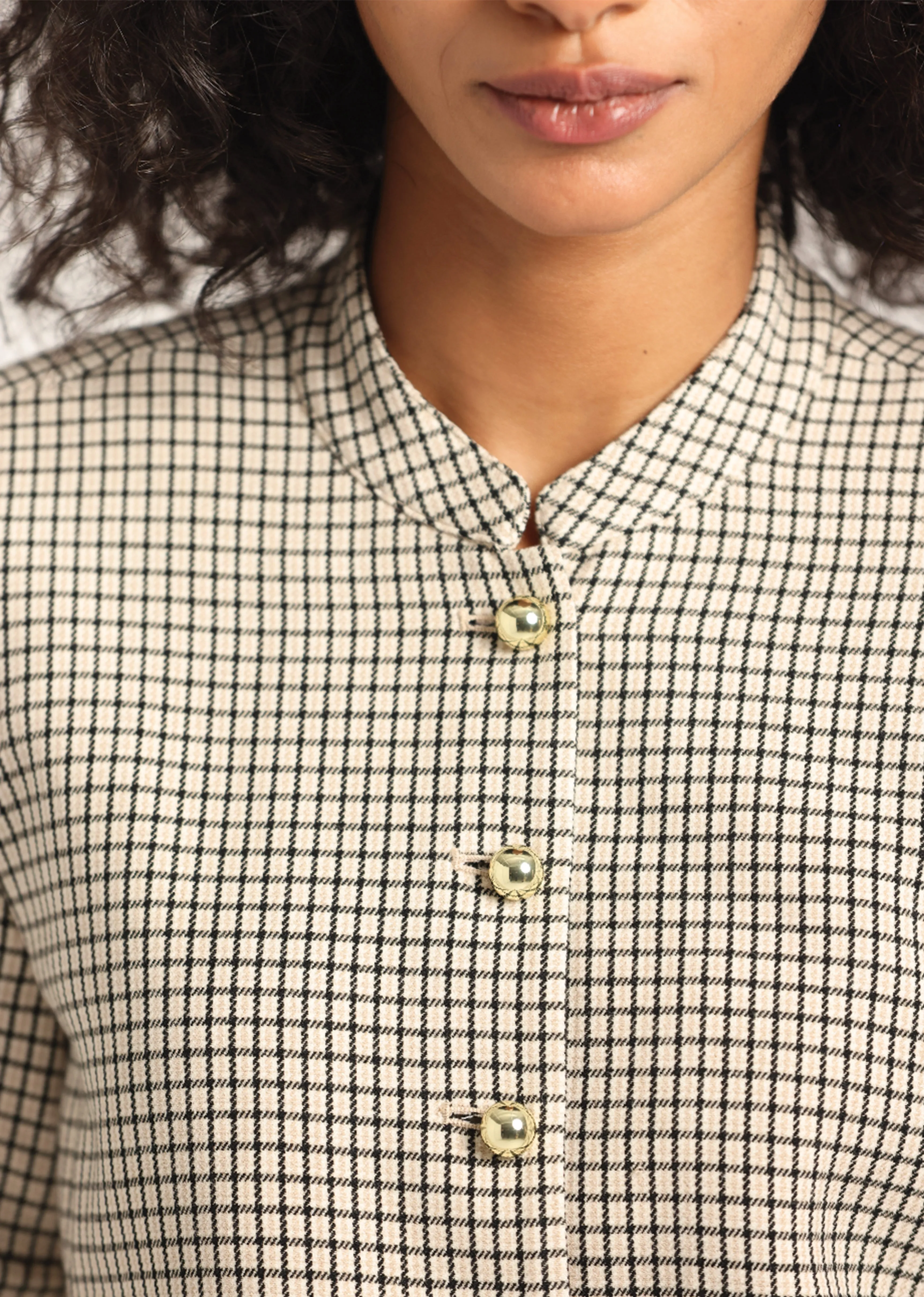 Grace Short Sleeve Jacket - Biscuit Multi sold by Derek Lam product image thumbnail 2