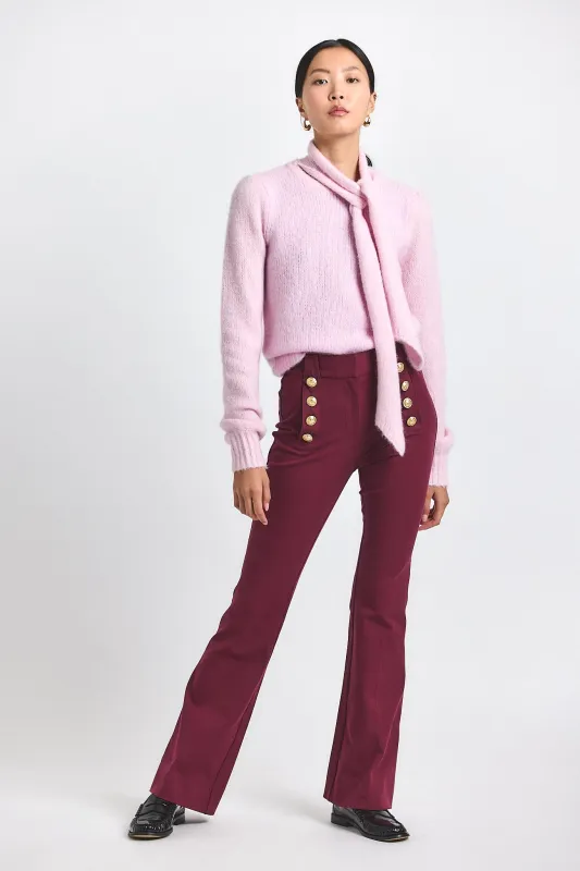 Robertson Flare Leg Trouser - Bordeaux sold by Derek Lam