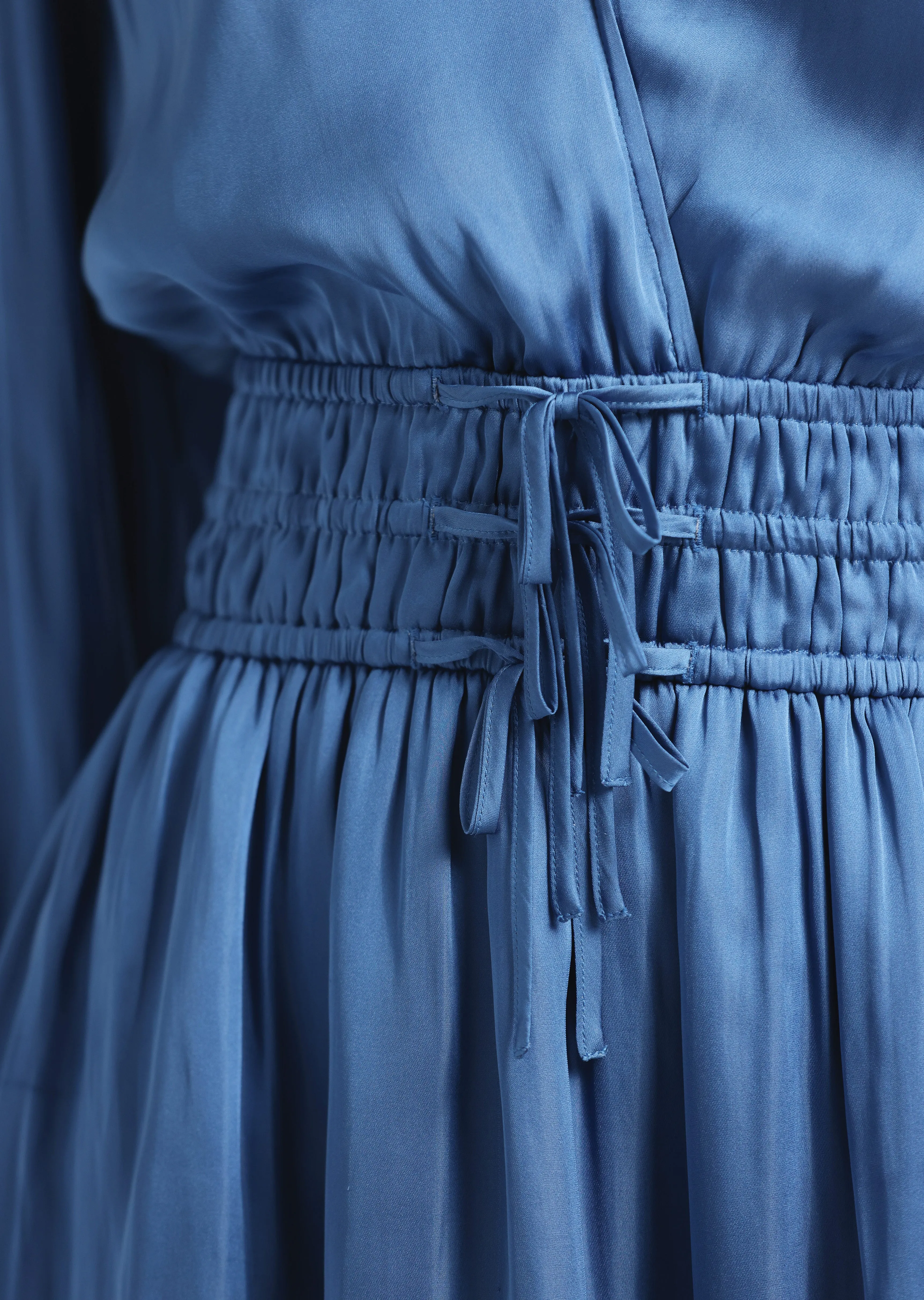 Calanthe Long Sleeve Dress - Wintery Sky sold by Derek Lam product image thumbnail 4