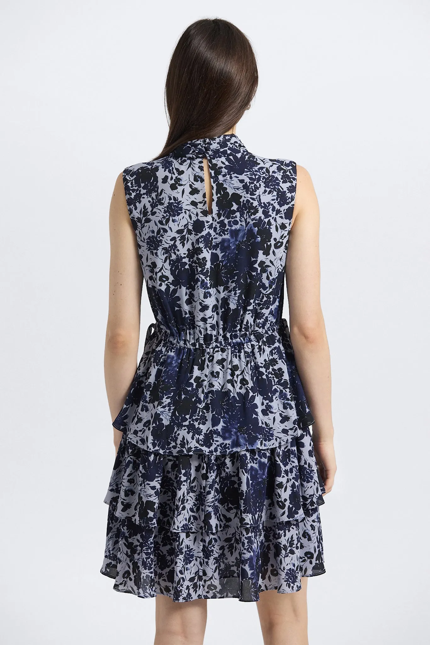 Ida Dress - Denim Blue Multi sold by Derek Lam product image thumbnail 4