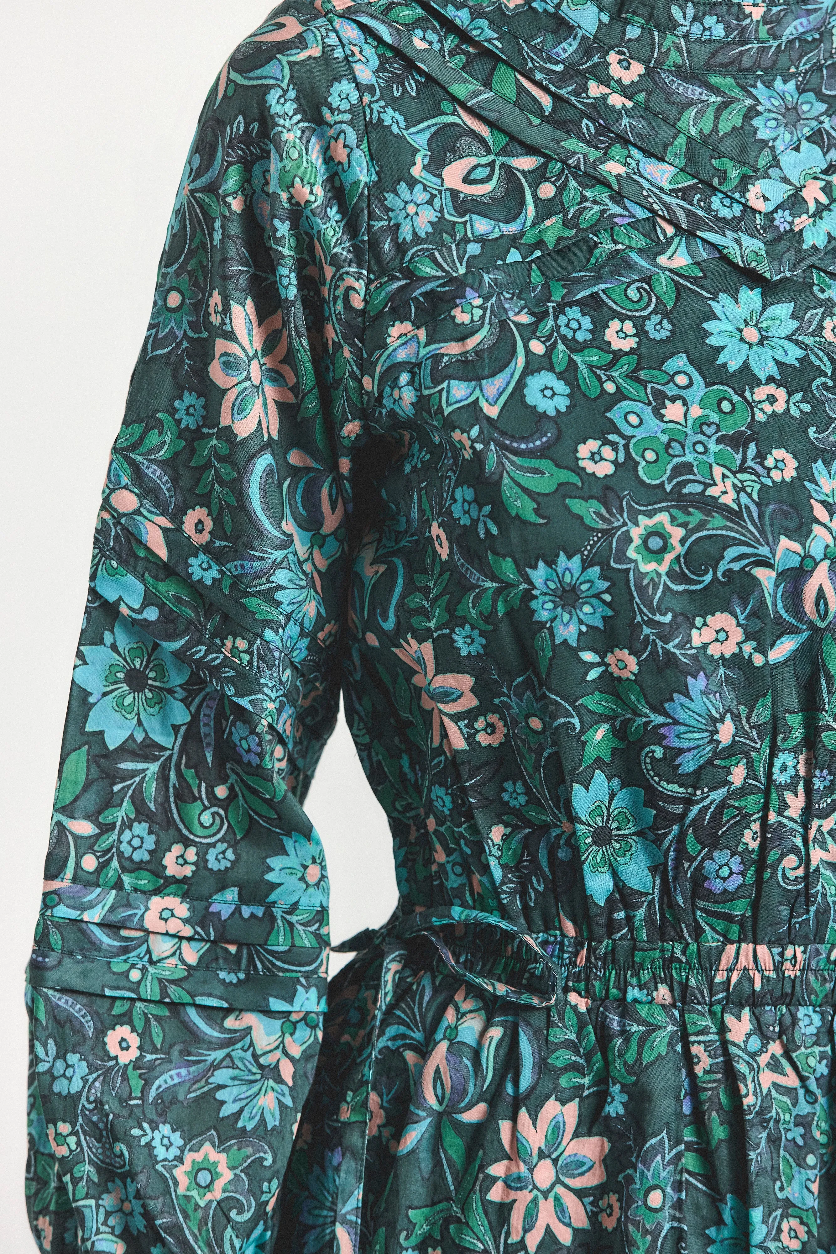 Marisol Dress - Teal Multi sold by Derek Lam product image thumbnail 2