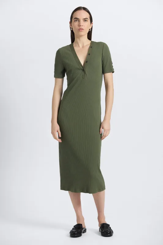 Damiana Henley Dress made by Derek Lam
